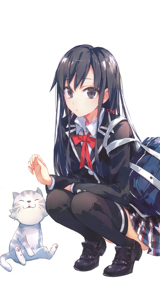 Téléchargez des papiers peints mobile Animé, Yahari Ore No Seishun Rabukome Wa Machigatteiru, Yukino Yukinoshita gratuitement.