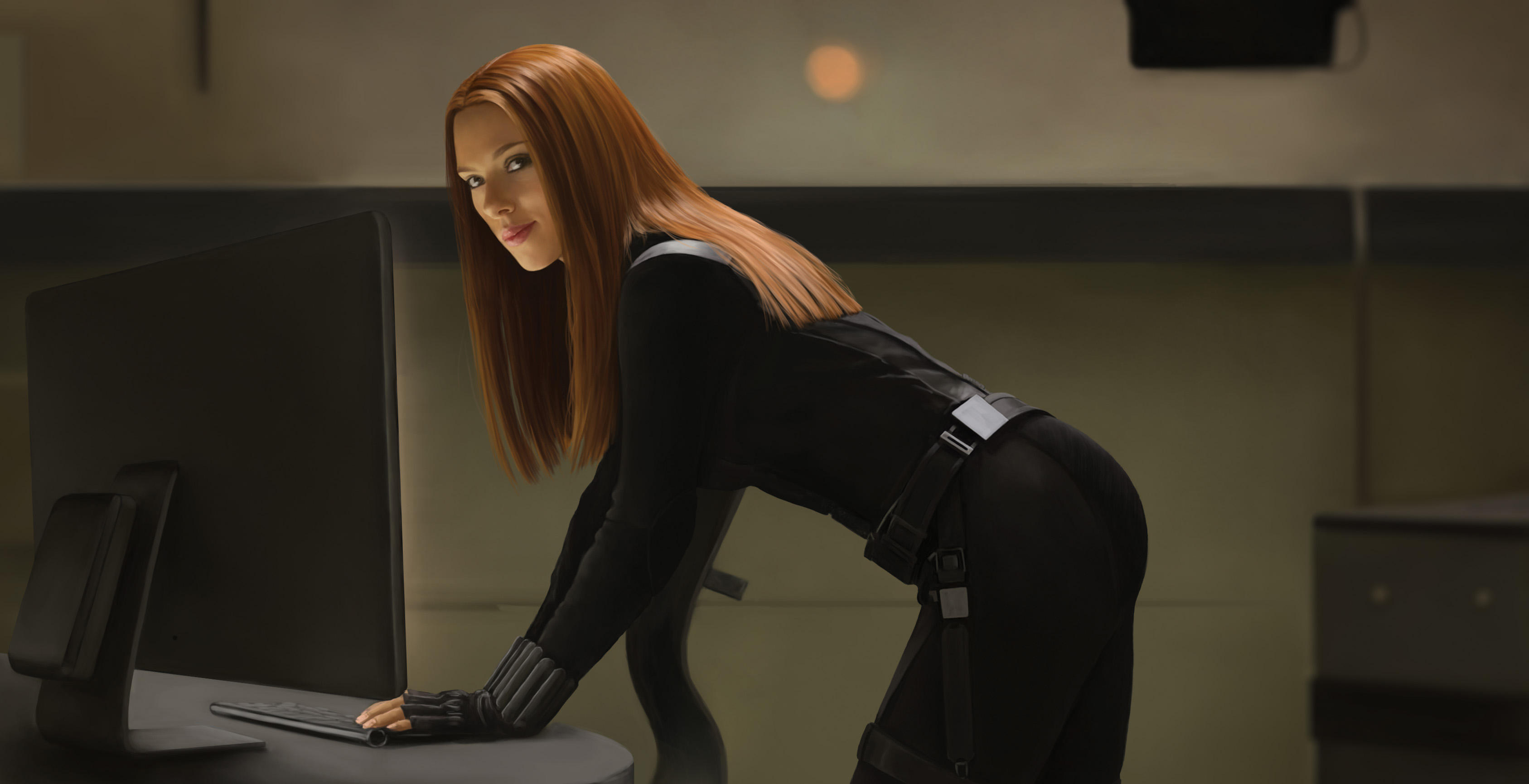 Descarga gratis la imagen Scarlett Johansson, Películas, Capitan América, Viuda Negra, Capitán América: El Soldado De Invierno en el escritorio de tu PC