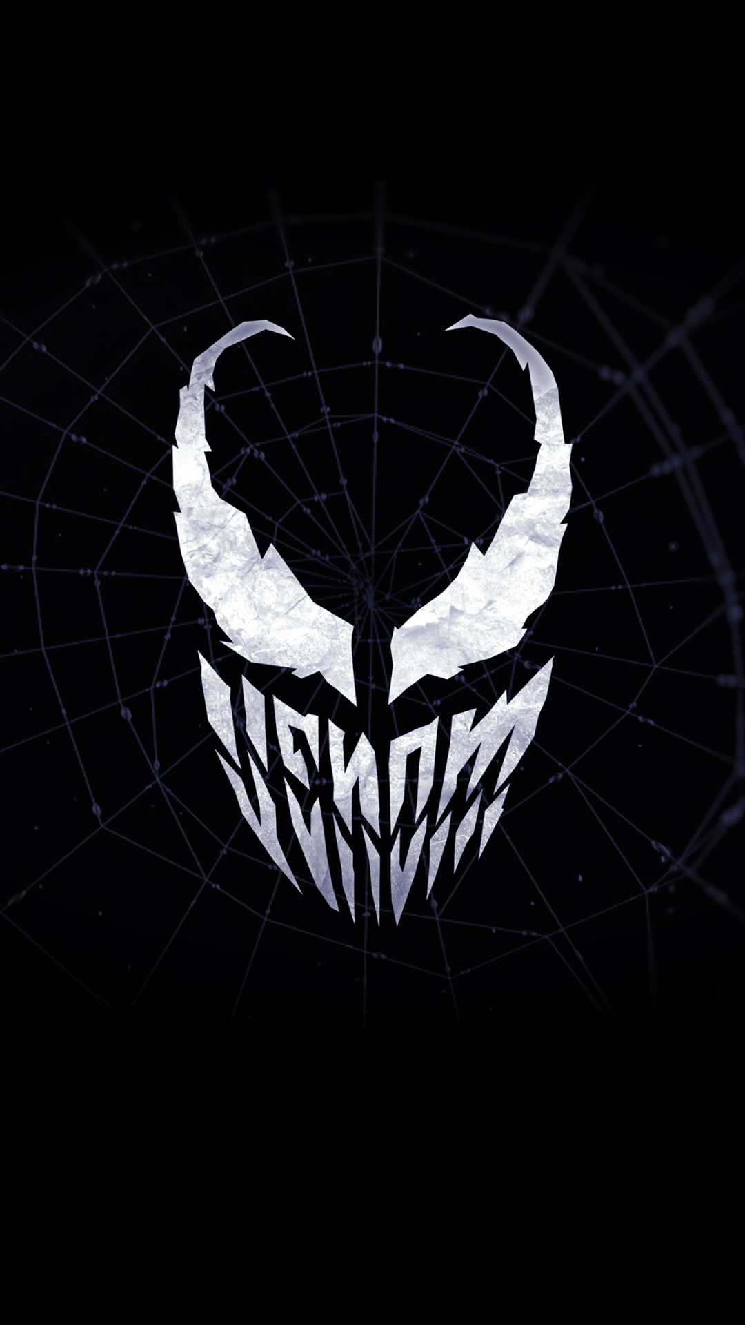 Download mobile wallpaper Venom, Comics, Minimalist for free.