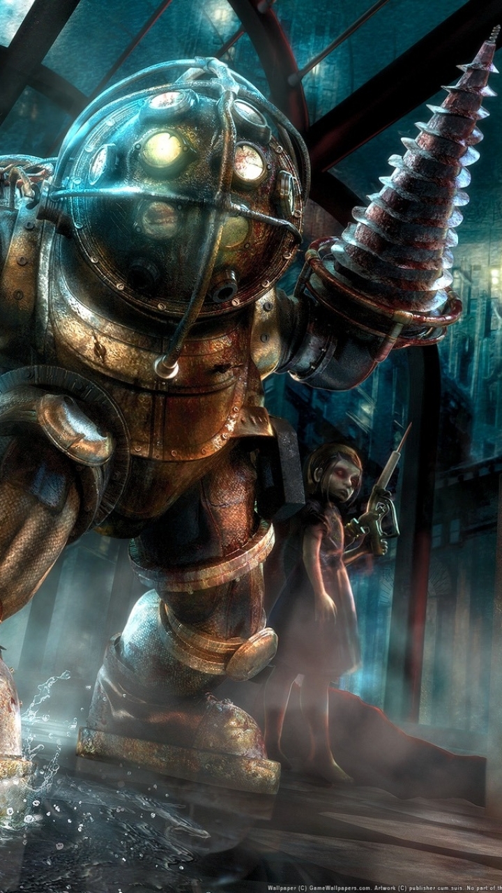 Handy-Wallpaper Bioshock, Computerspiele kostenlos herunterladen.