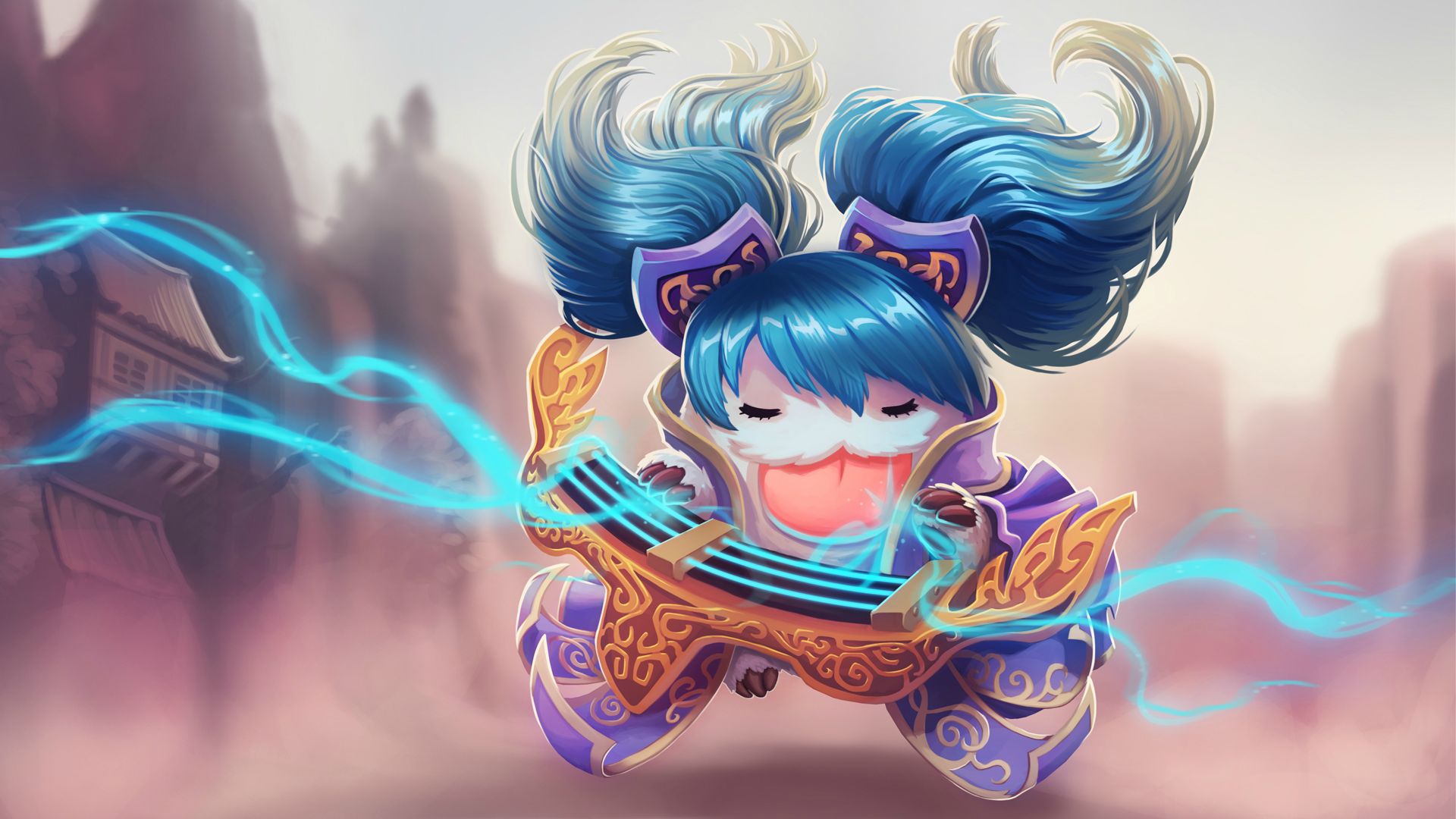 Download mobile wallpaper League Of Legends, Video Game, Sona (League Of Legends), Poro for free.