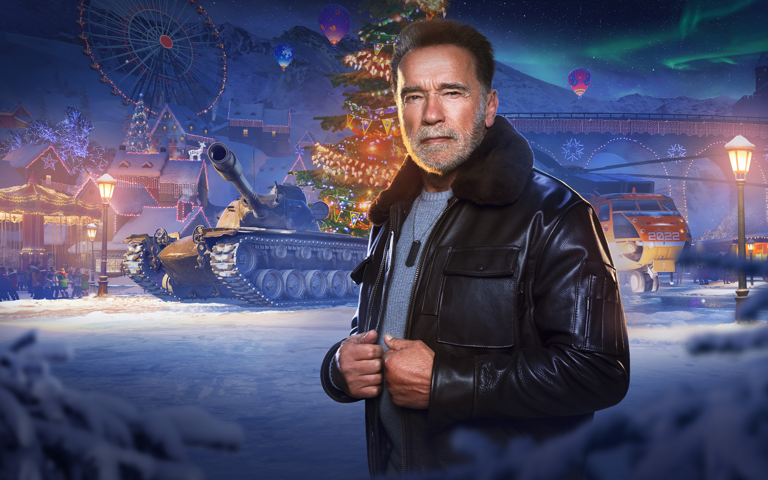 Descarga gratuita de fondo de pantalla para móvil de Arnold Schwarzenegger, World Of Tanks, Videojuego.