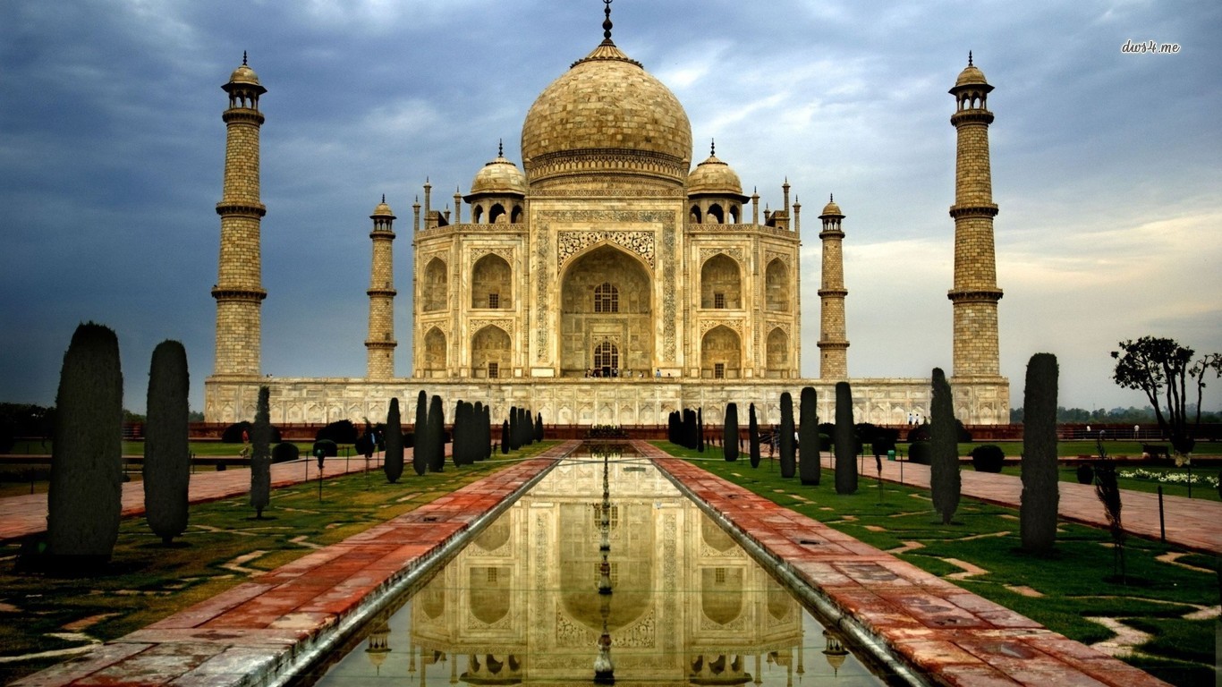 Handy-Wallpaper Taj Mahal, Menschengemacht kostenlos herunterladen.