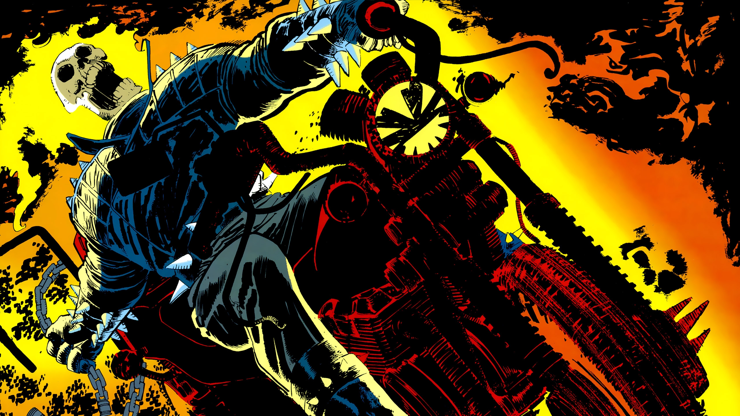 Descarga gratis la imagen Historietas, Ghost Rider: El Motorista Fantasma en el escritorio de tu PC