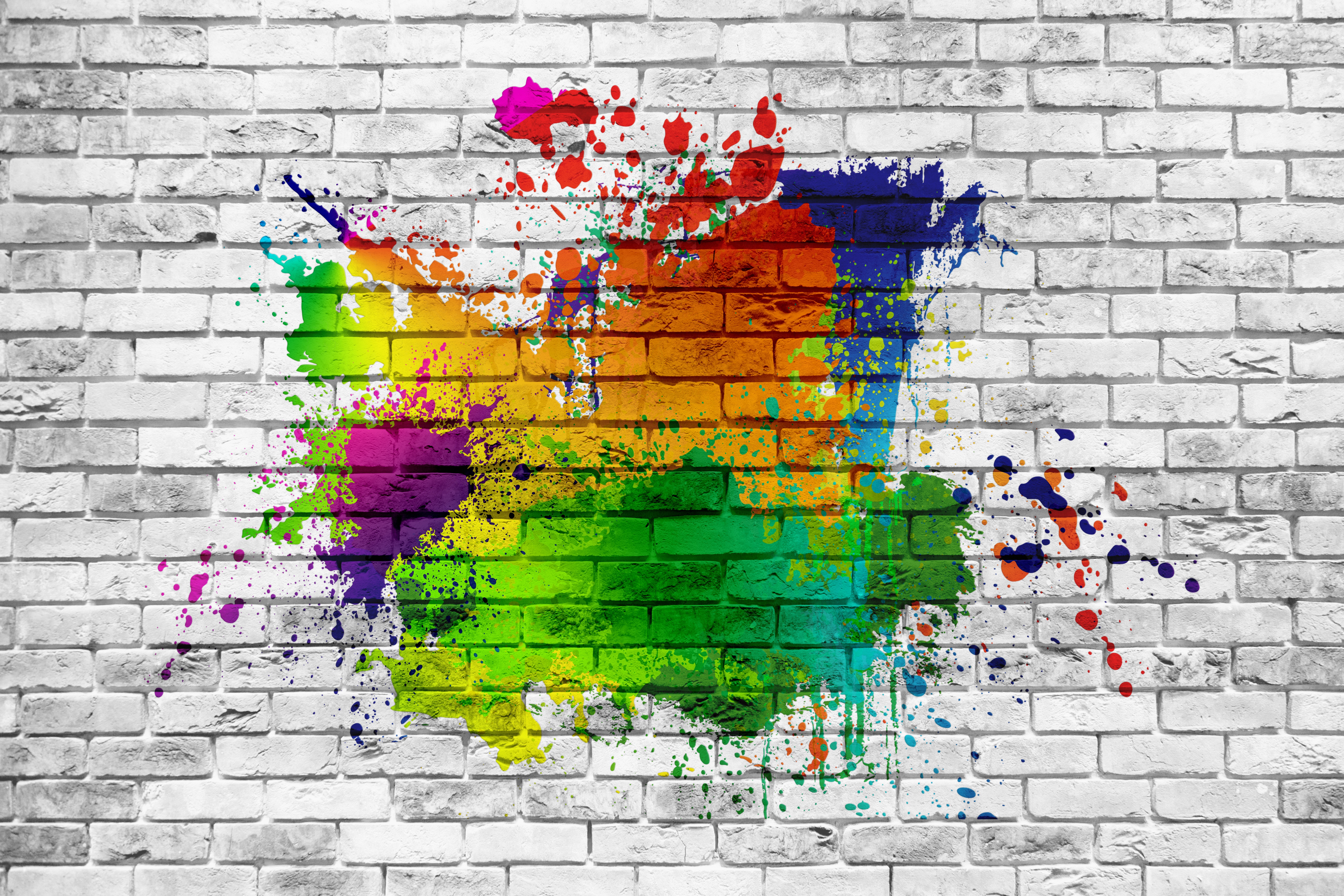 893843 baixar imagens pintar, artistico, cores, colorido, splash, parede - papéis de parede e protetores de tela gratuitamente