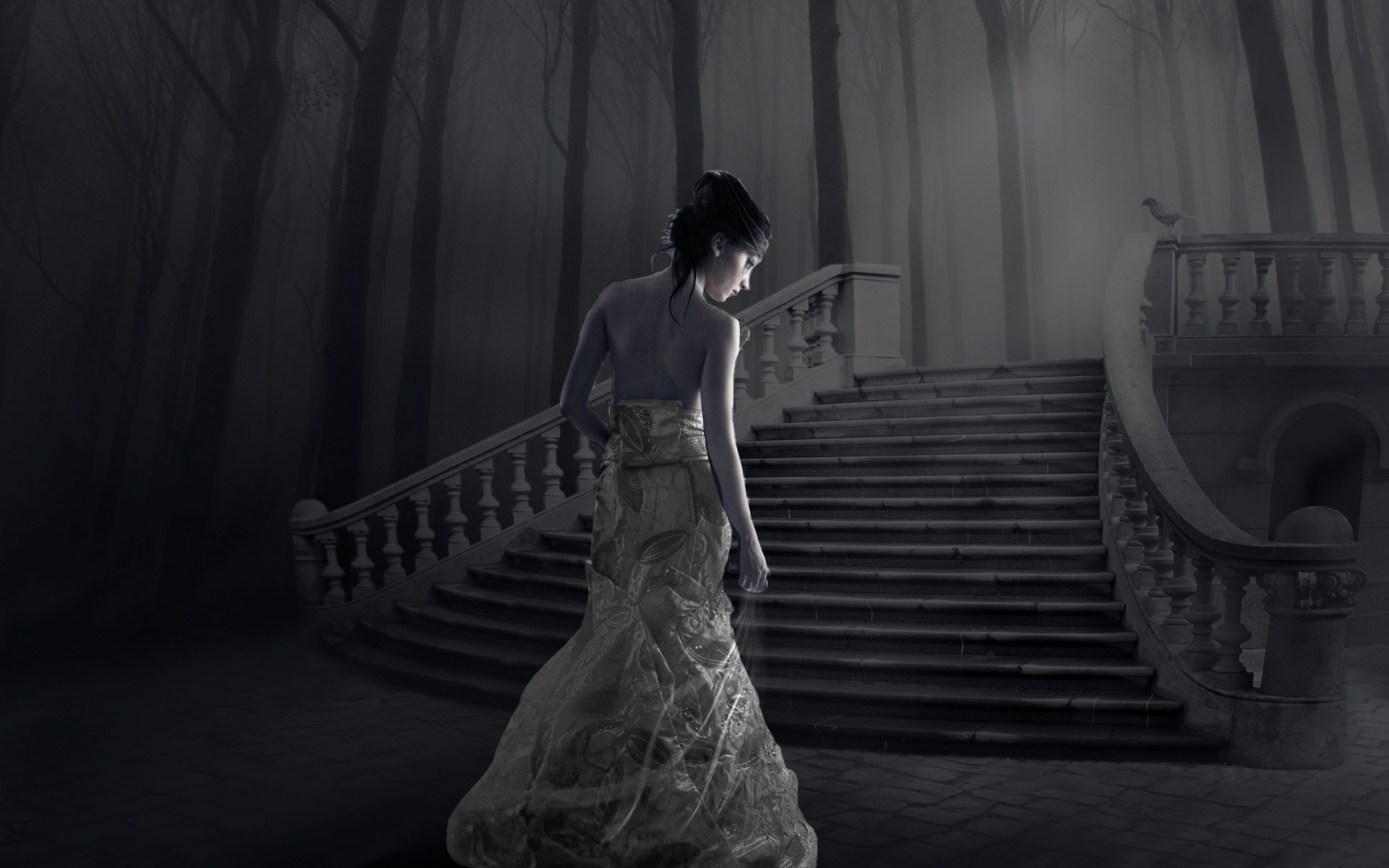 Download mobile wallpaper Gothic, Women for free.