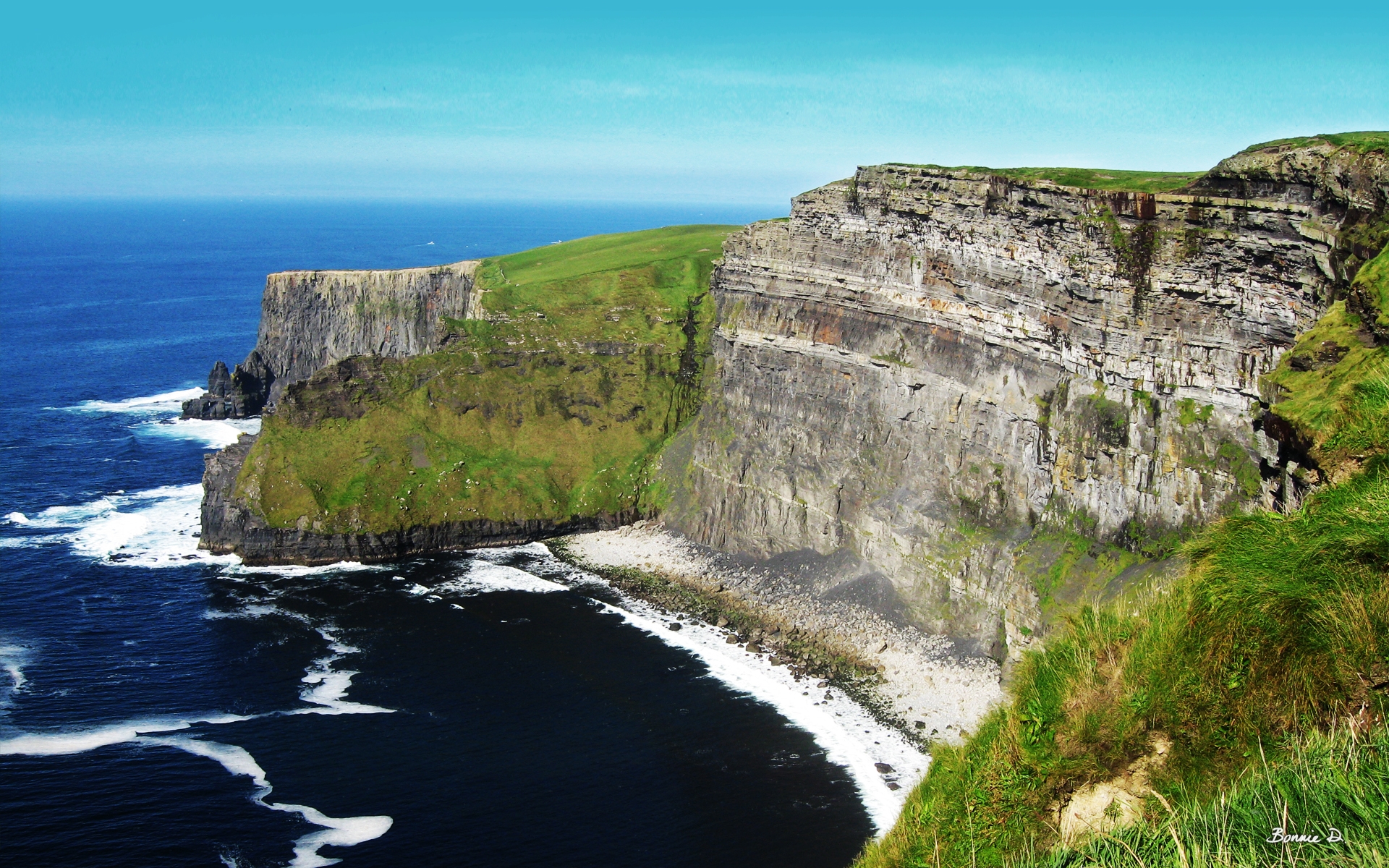 881045壁紙のダウンロード地球, モハーの断崖, 崖, アイルランド, 海洋, 海-スクリーンセーバーと写真を無料で