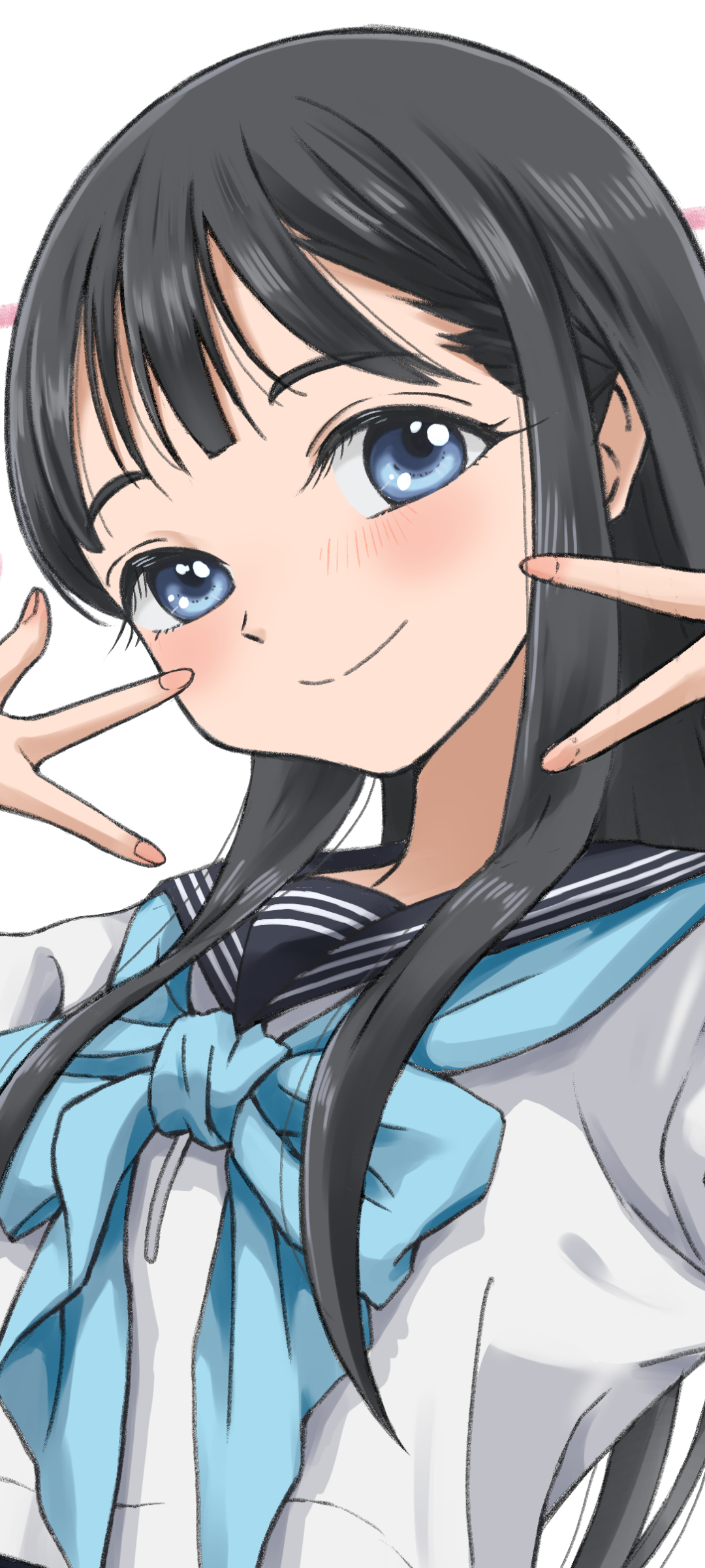 Download mobile wallpaper Anime, Komichi Akebi, Akebi's Sailor Uniform for free.