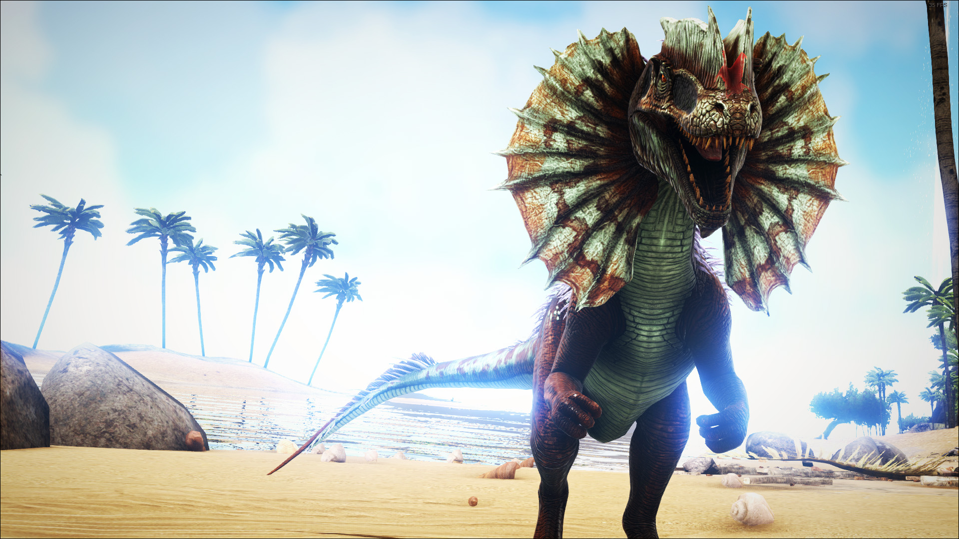 ark: survival evolved, video game, dinosaur