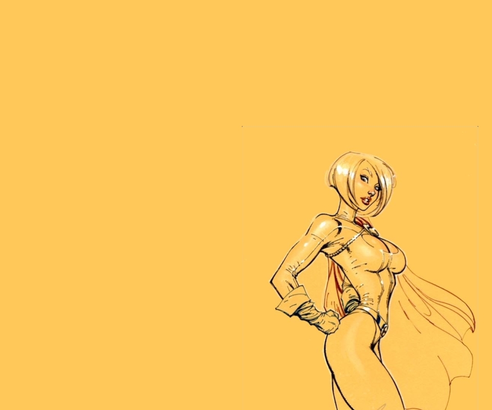 Free download wallpaper Comics, Power Girl on your PC desktop