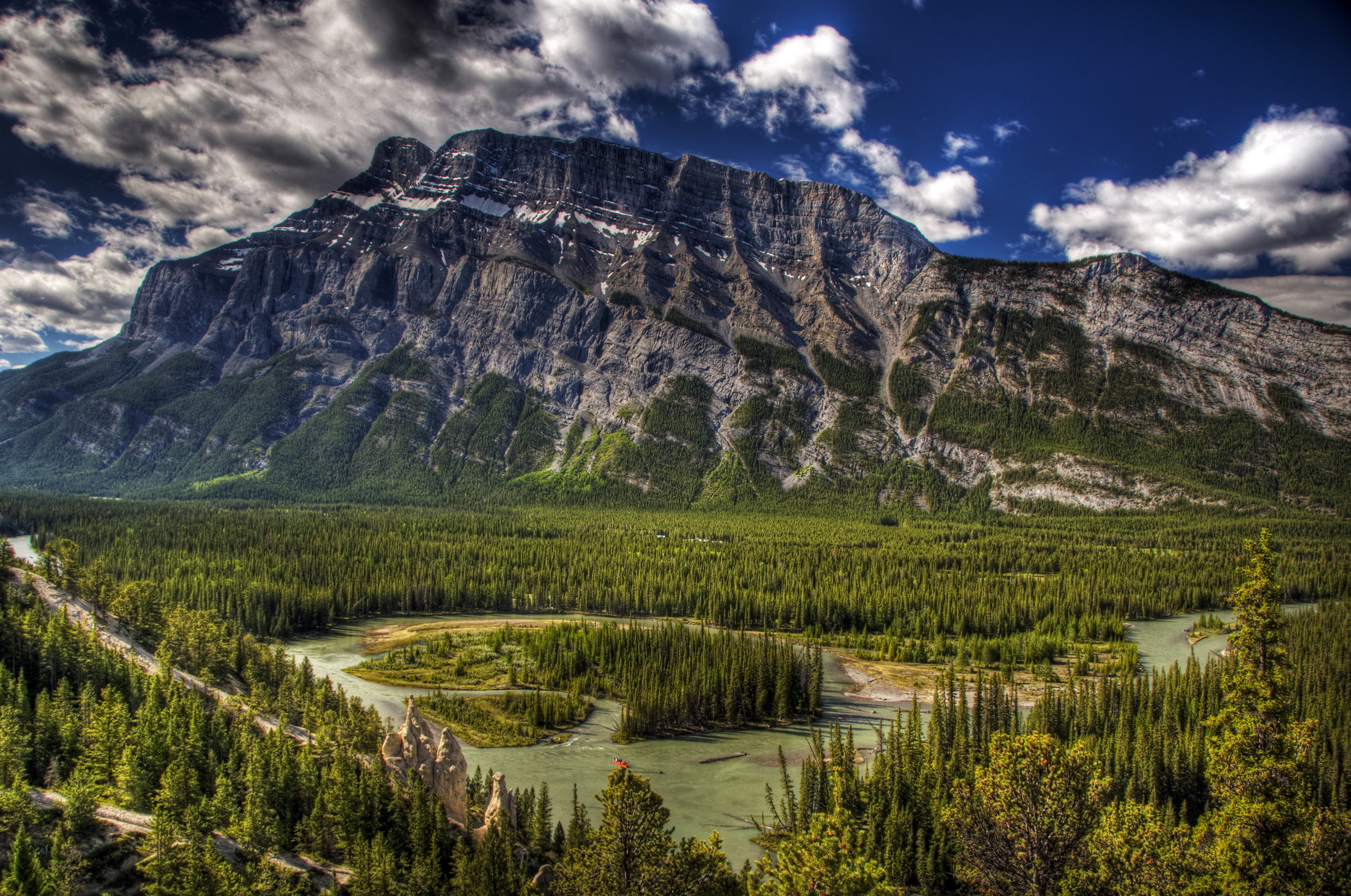 Скачать обои бесплатно Горы, Гора, Земля/природа, Канадские Скалистые Горы картинка на рабочий стол ПК