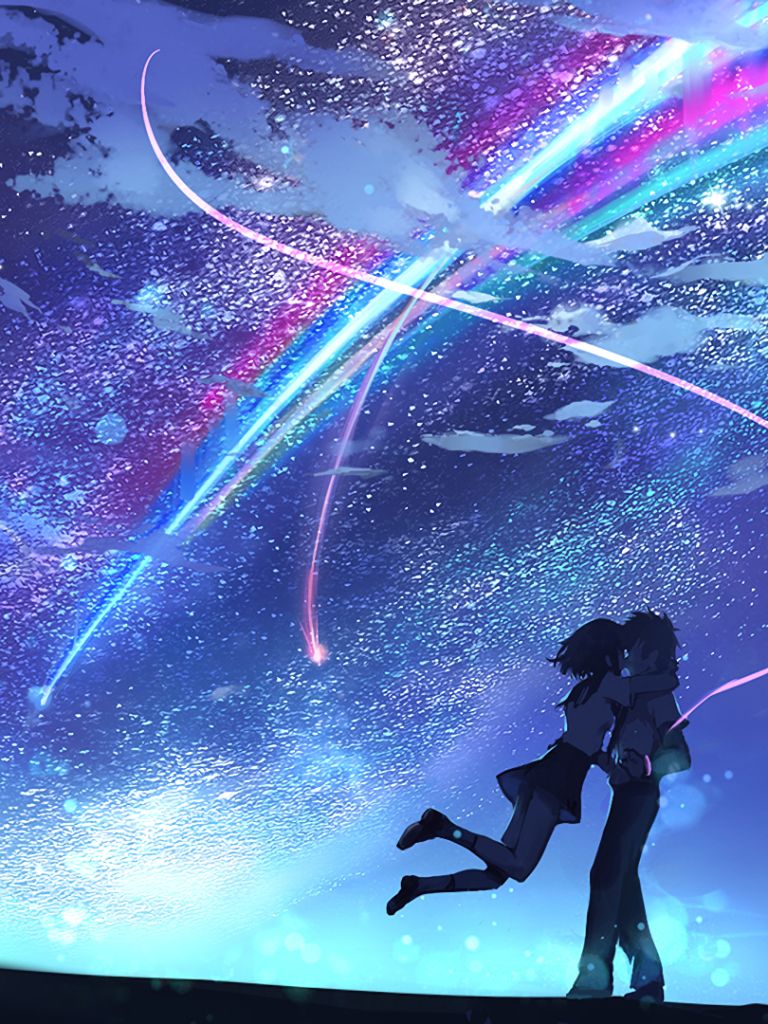 Téléchargez des papiers peints mobile Animé, Your Name, Kimi No Na Wa, Mitsuha Miyamizu, Taki Tachibana gratuitement.