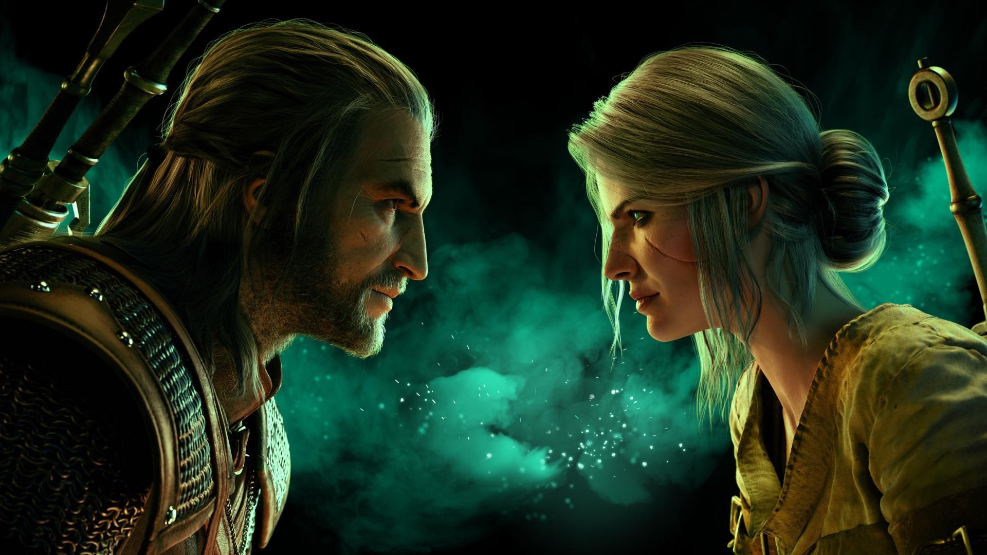 Laden Sie das Computerspiele, Der Hexer, Geralt Von Riva, Ciri (Der Hexer), Gwint: Wiedzminska Gra Karciana-Bild kostenlos auf Ihren PC-Desktop herunter