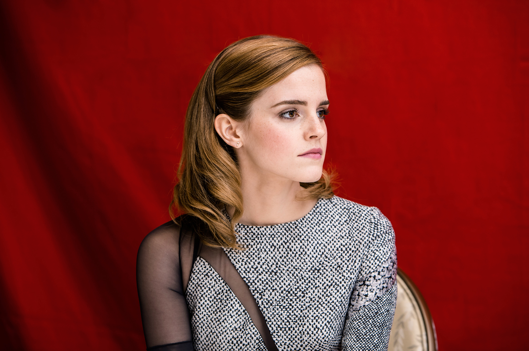 Free download wallpaper Emma Watson, English, Brunette, Celebrity, Brown Eyes, Actress on your PC desktop