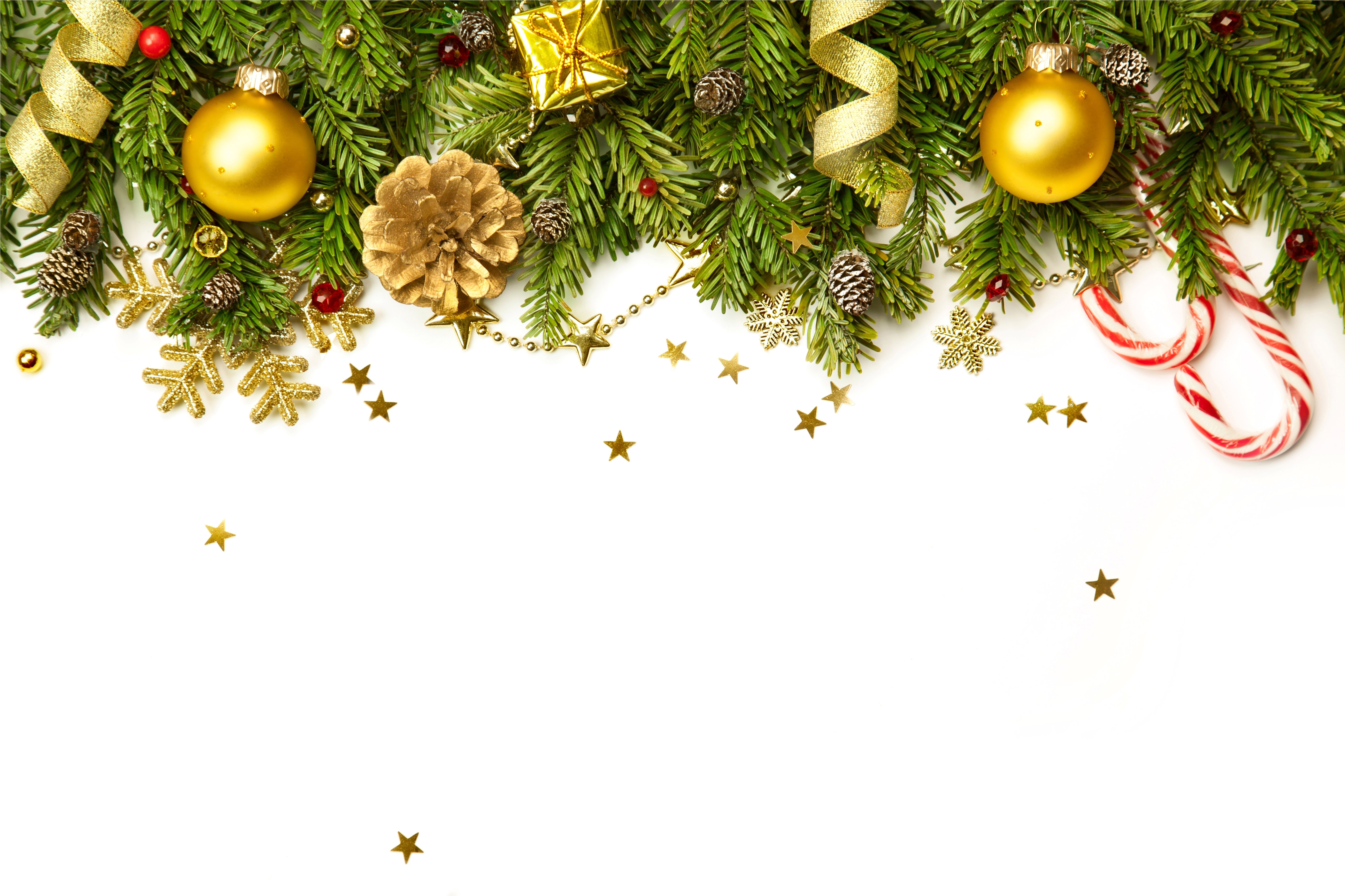 Free download wallpaper Stars, Christmas, Holiday, Decoration, Golden on your PC desktop