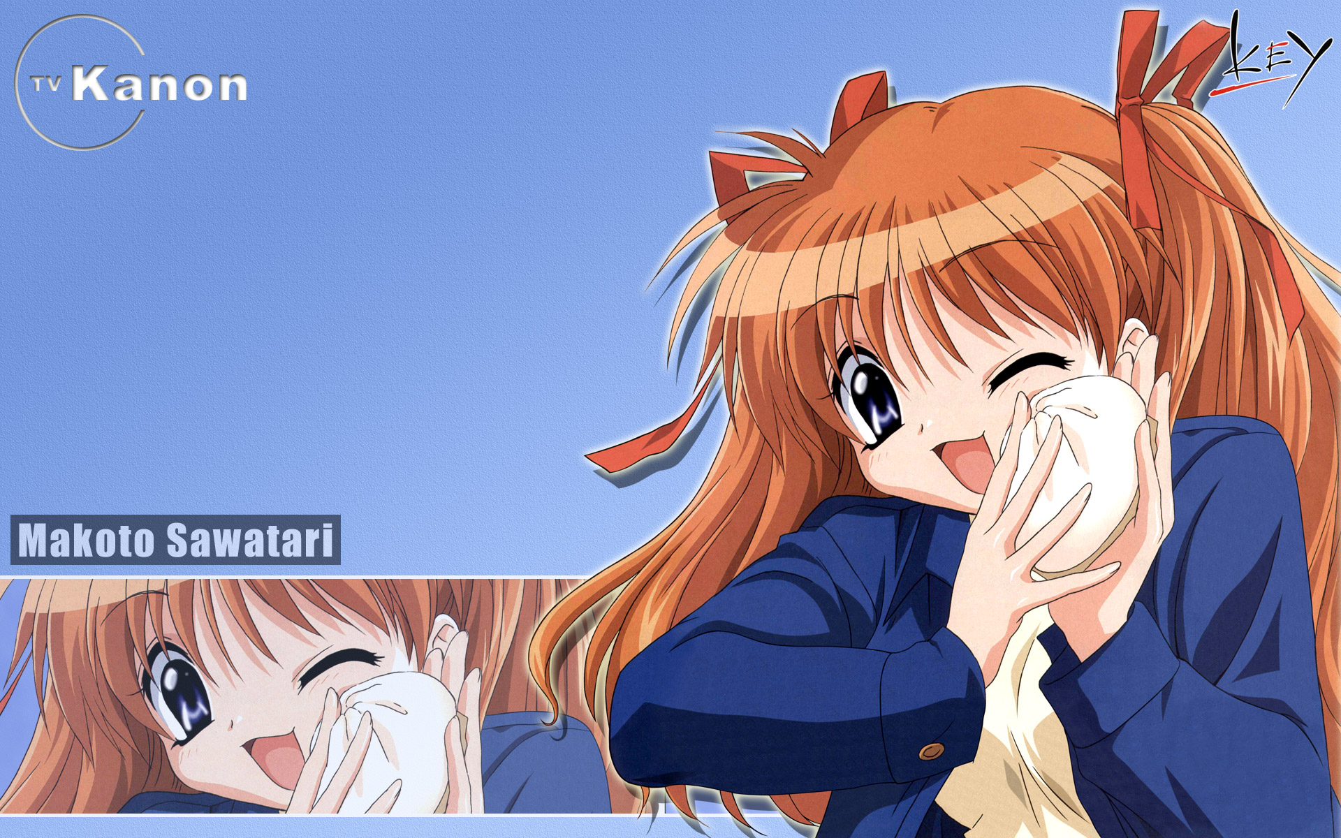 962171 Hintergrundbild herunterladen animes, kanon, makoto sawatari - Bildschirmschoner und Bilder kostenlos
