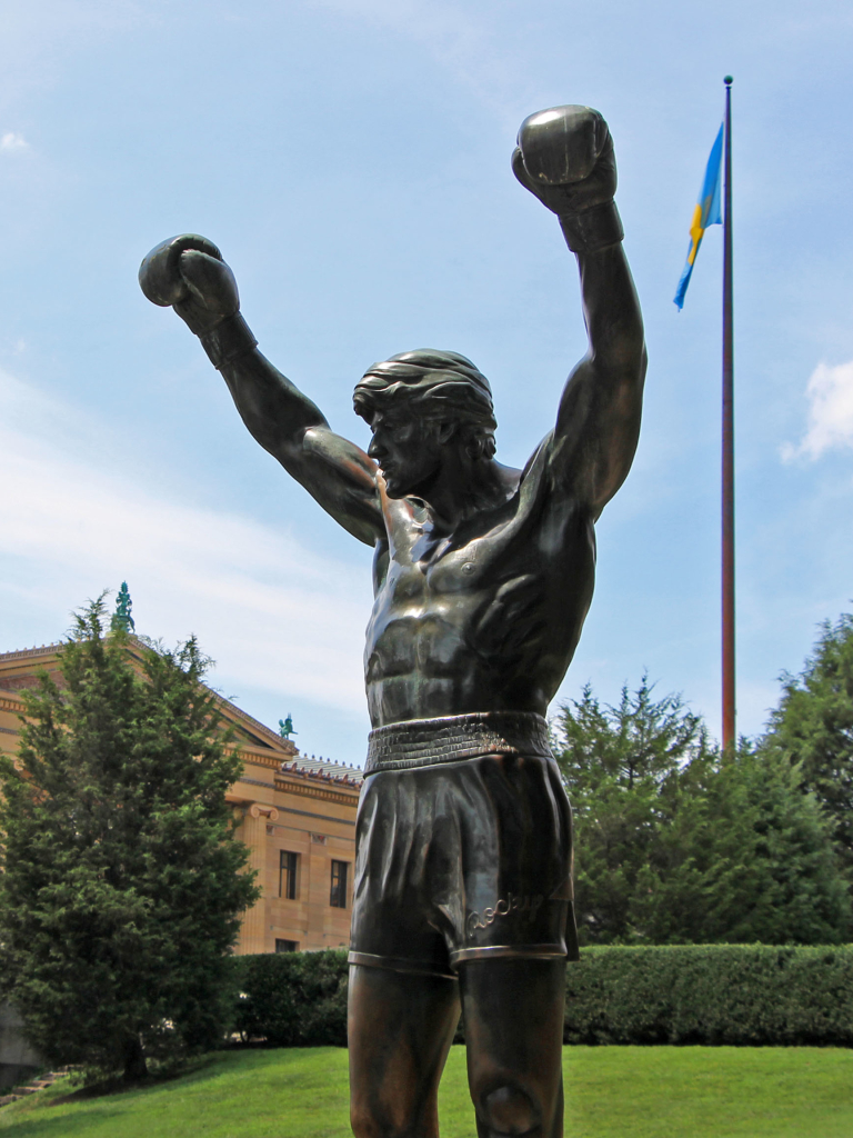 Baixar papel de parede para celular de Estátua, Feito Pelo Homem, Rocky Balboa gratuito.