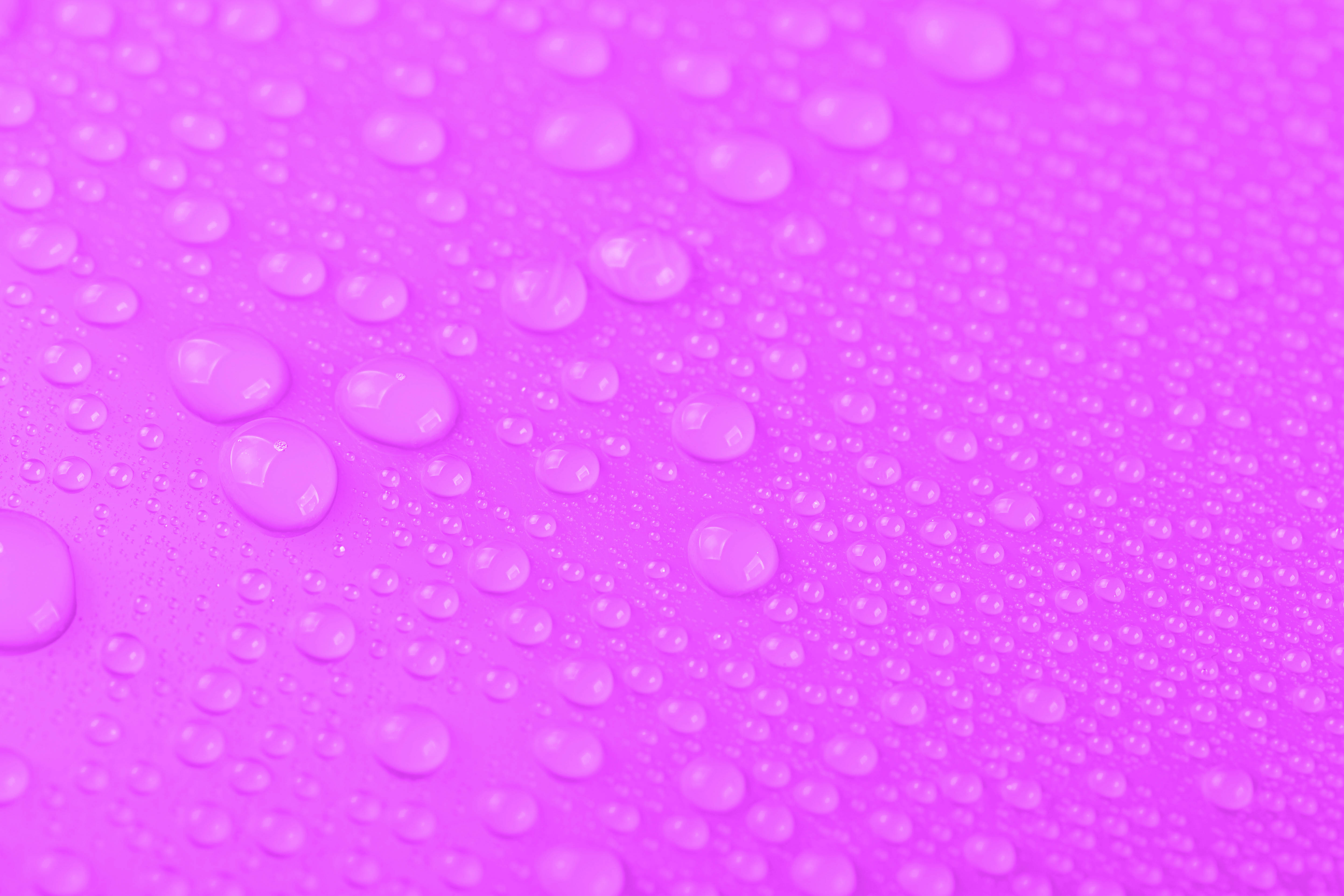 Download mobile wallpaper Macro, Water, Drops, Violet, Liquid, Purple for free.