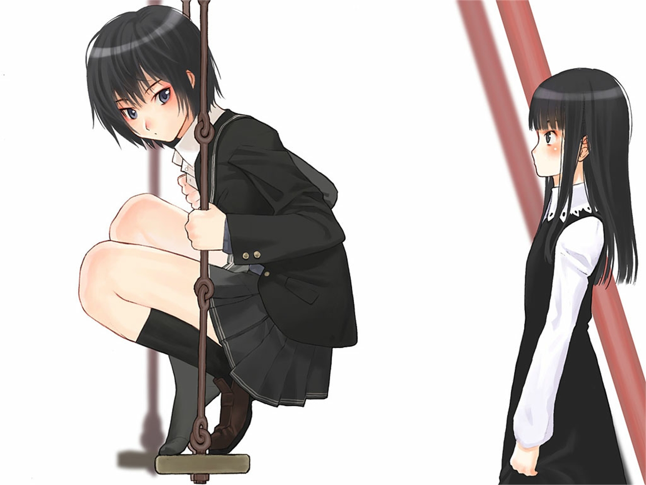 Baixar papel de parede para celular de Anime, Amagami gratuito.