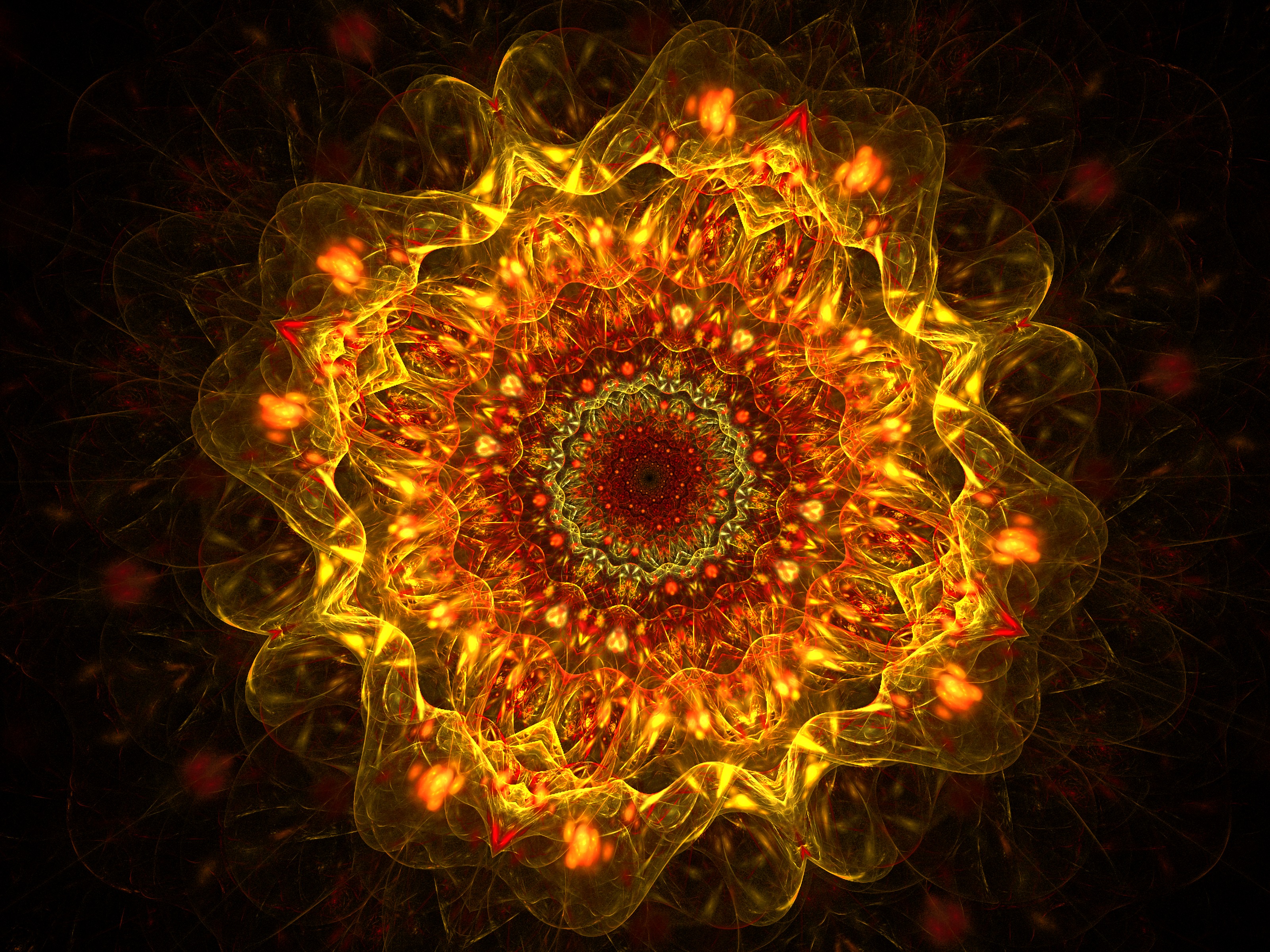 Free download wallpaper Abstract, Glow, Pattern, Fractal on your PC desktop