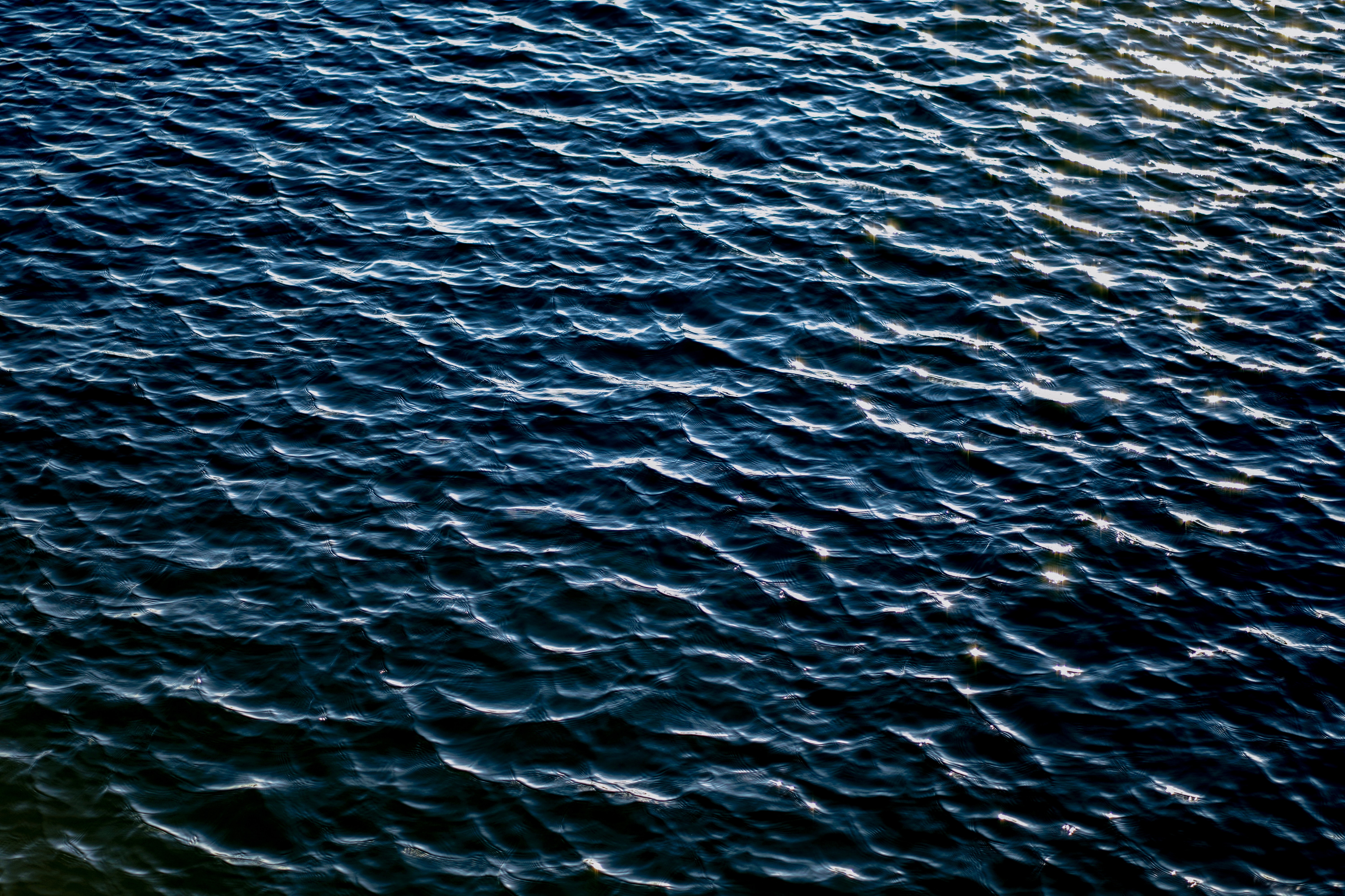 Download mobile wallpaper Ripples, Ripple, Wavy, Surface, Water, Nature for free.