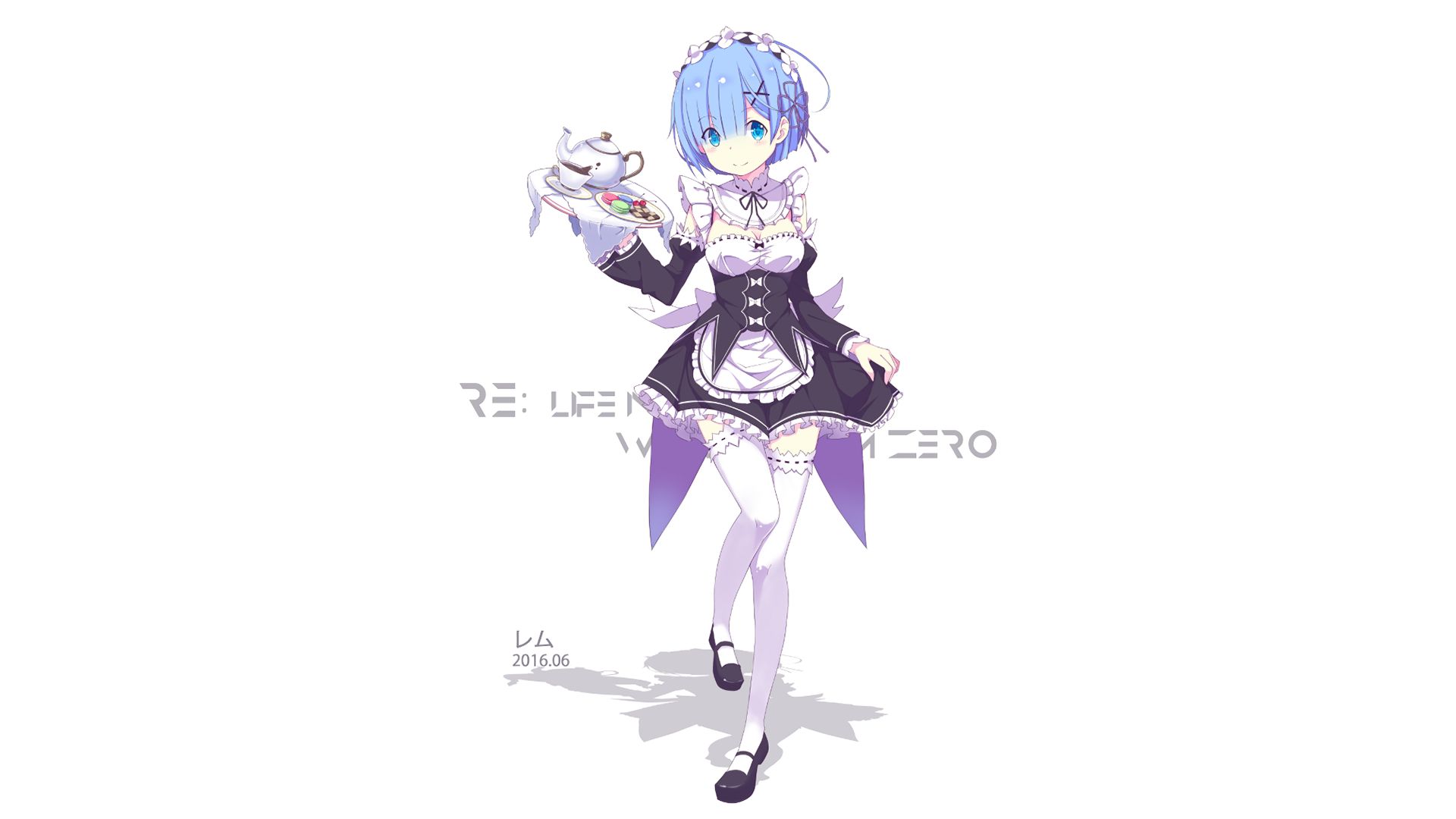 Téléchargez gratuitement l'image Animé, Re:zero Commencer Sa Vie Dans Un Autre Monde, Rem (Re:zero) sur le bureau de votre PC