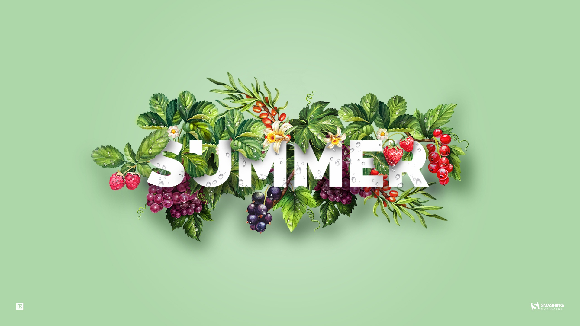 Free download wallpaper Summer, Flower, Fruit, Word, Artistic on your PC desktop