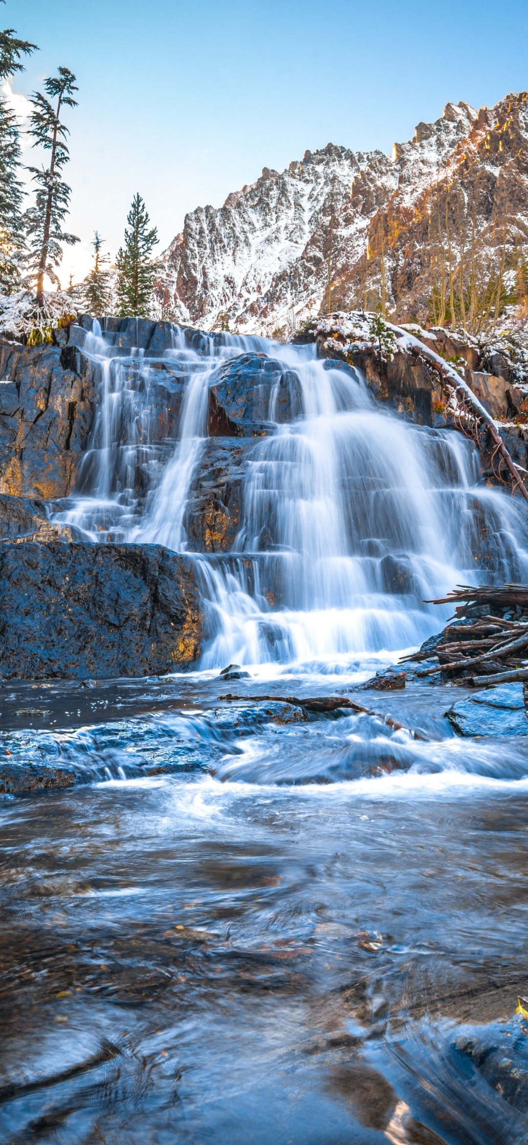 Descarga gratuita de fondo de pantalla para móvil de Cascadas, Cascada, Tierra/naturaleza.