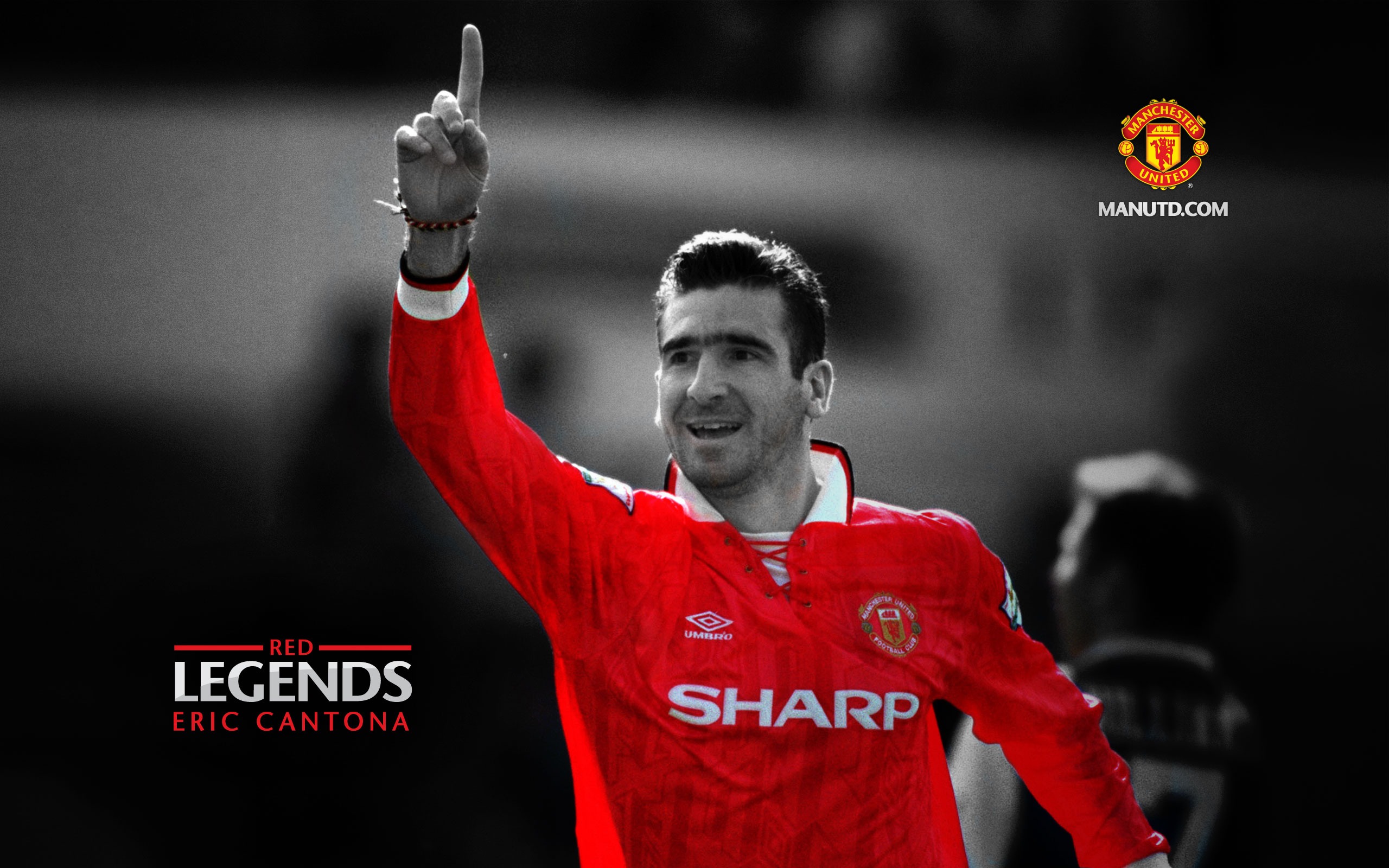 Free download wallpaper Sports, Soccer, Manchester United F C, Eric Cantona on your PC desktop
