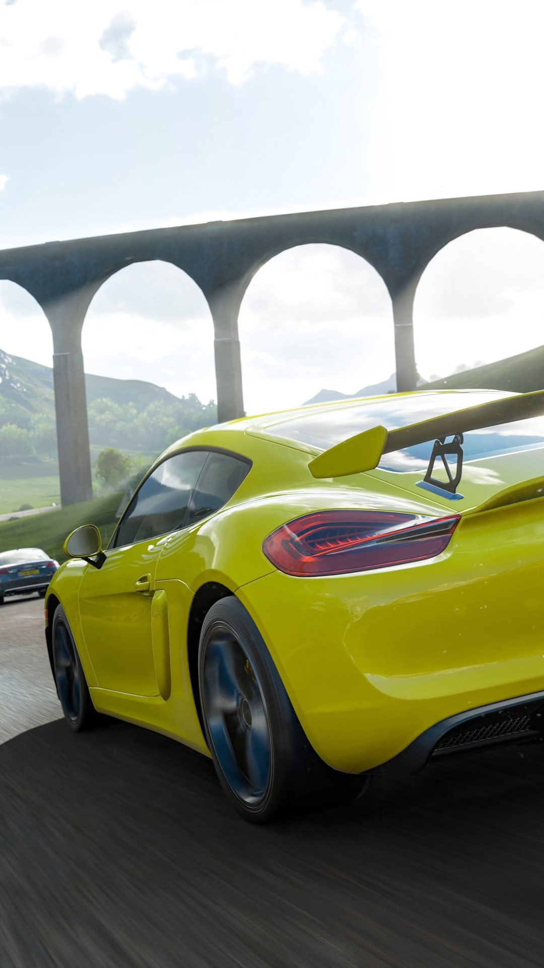 Скачати мобільні шпалери Porsche Cayman Gt4, Відеогра, Forza Horizon 4, Forza безкоштовно.