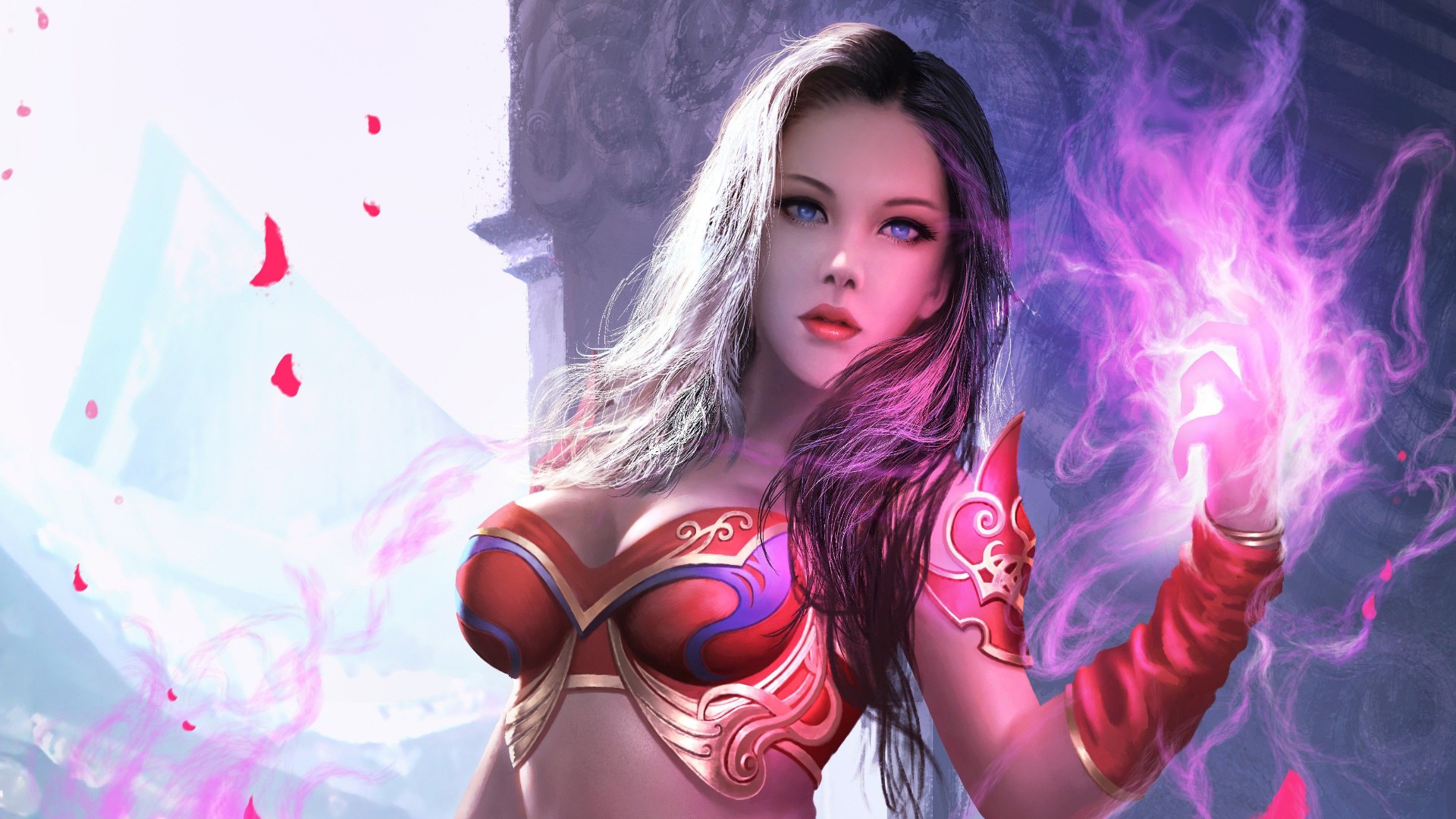 Free download wallpaper Fantasy, Sorceress on your PC desktop