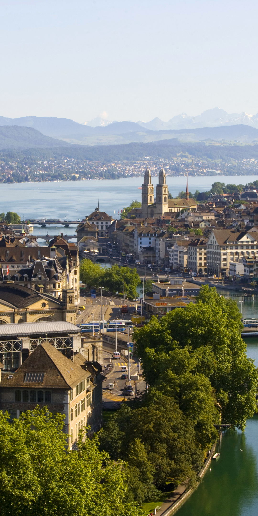 Download mobile wallpaper Cities, City, Building, Switzerland, Zurich, Man Made for free.