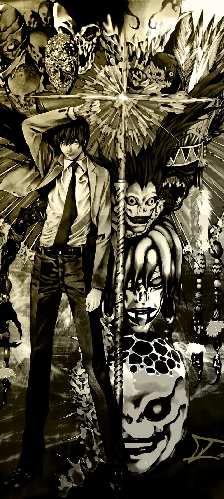 Handy-Wallpaper Death Note, Animes kostenlos herunterladen.