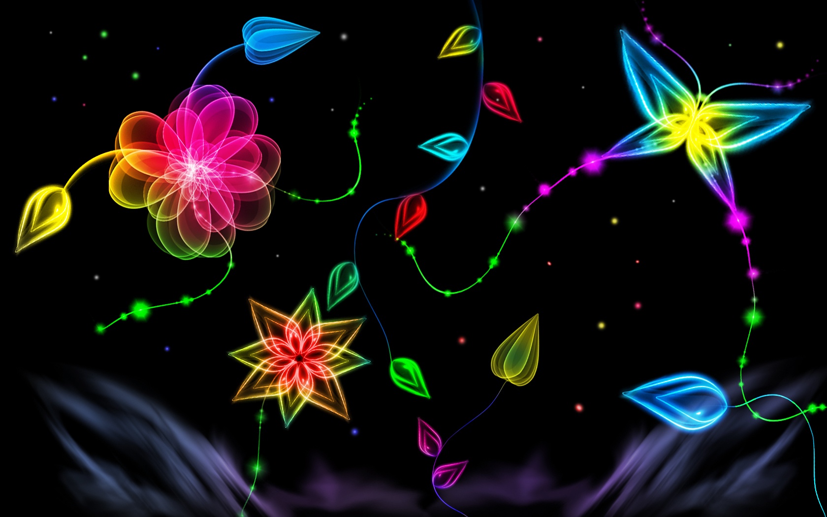 Free download wallpaper Flowers, Flower, Artistic on your PC desktop
