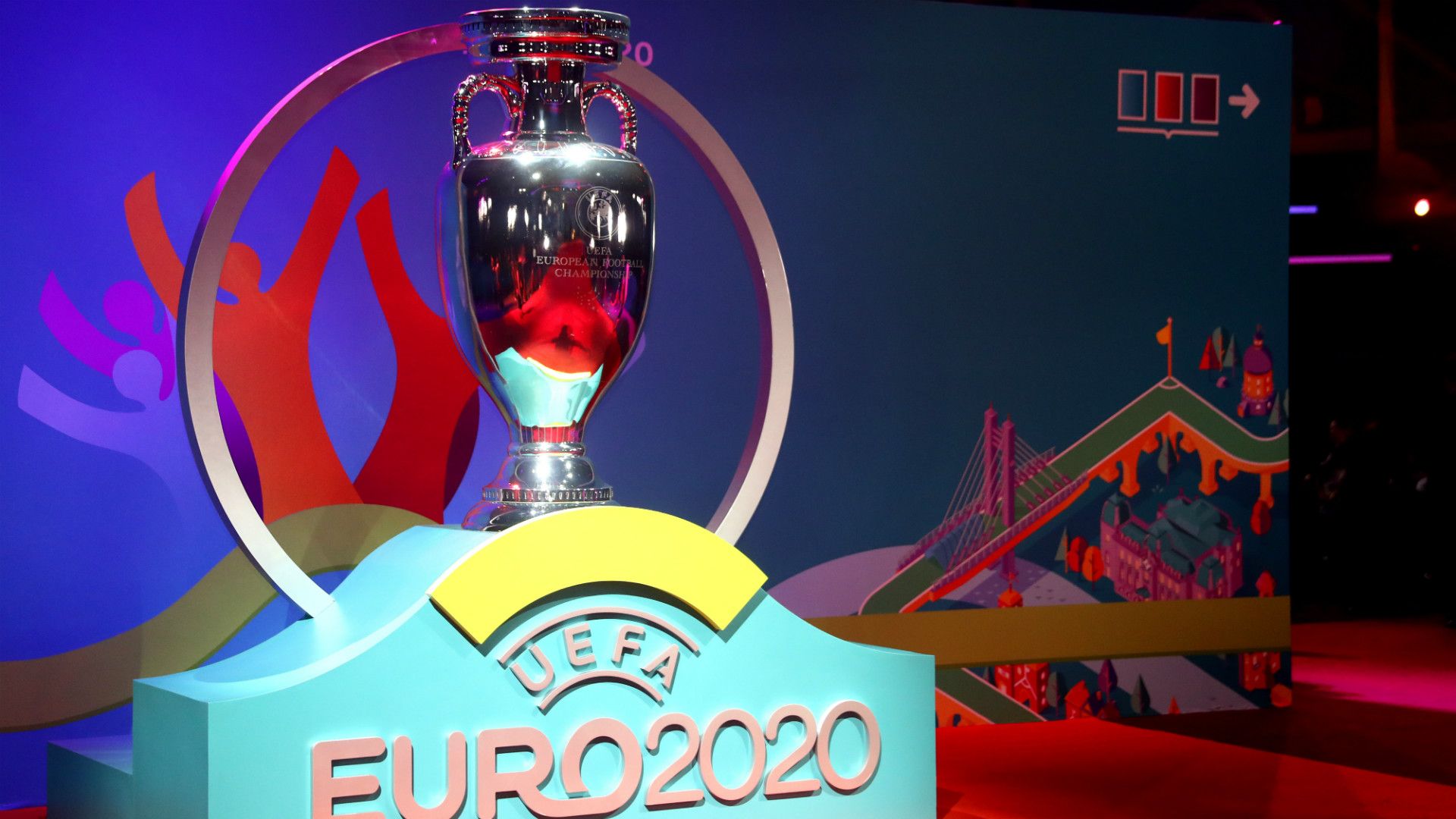 1026370 descargar fondo de pantalla deporte, uefa euro 2020, fútbol, trofeo: protectores de pantalla e imágenes gratis