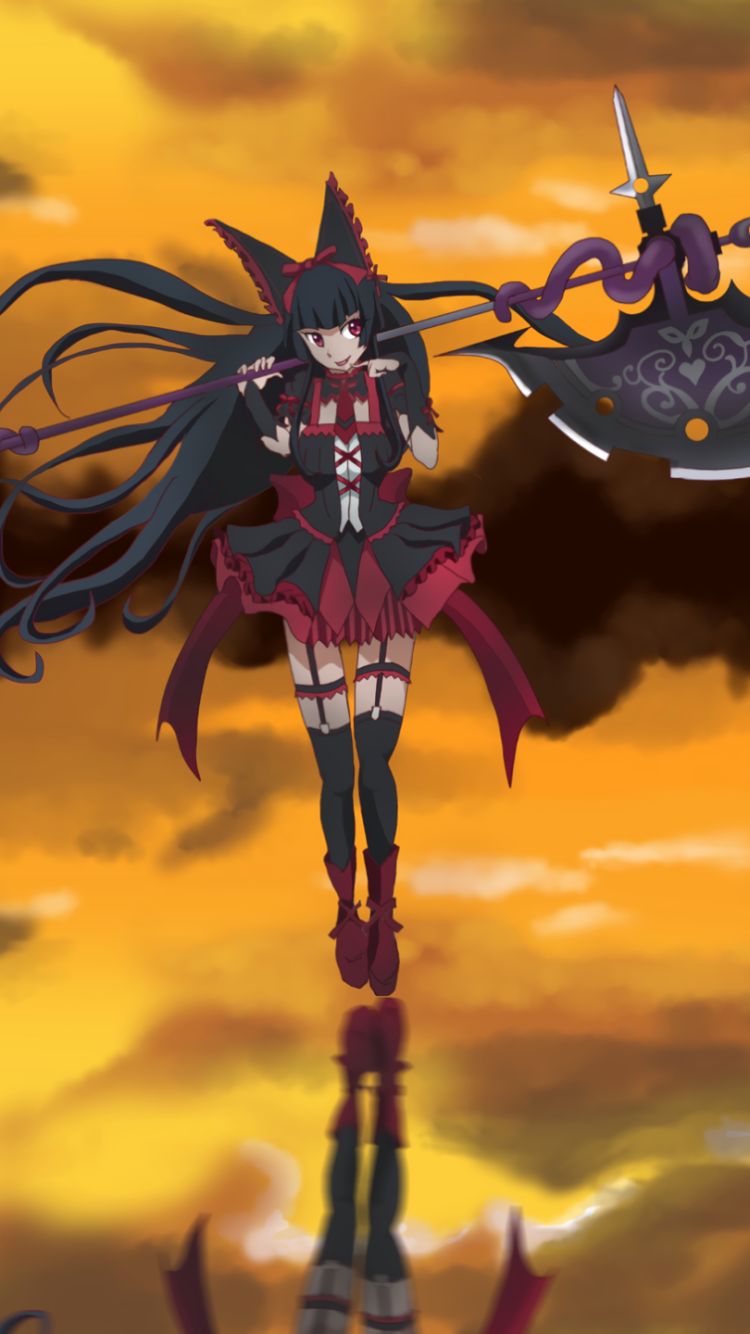 anime, gate, rory mercury cell phone wallpapers