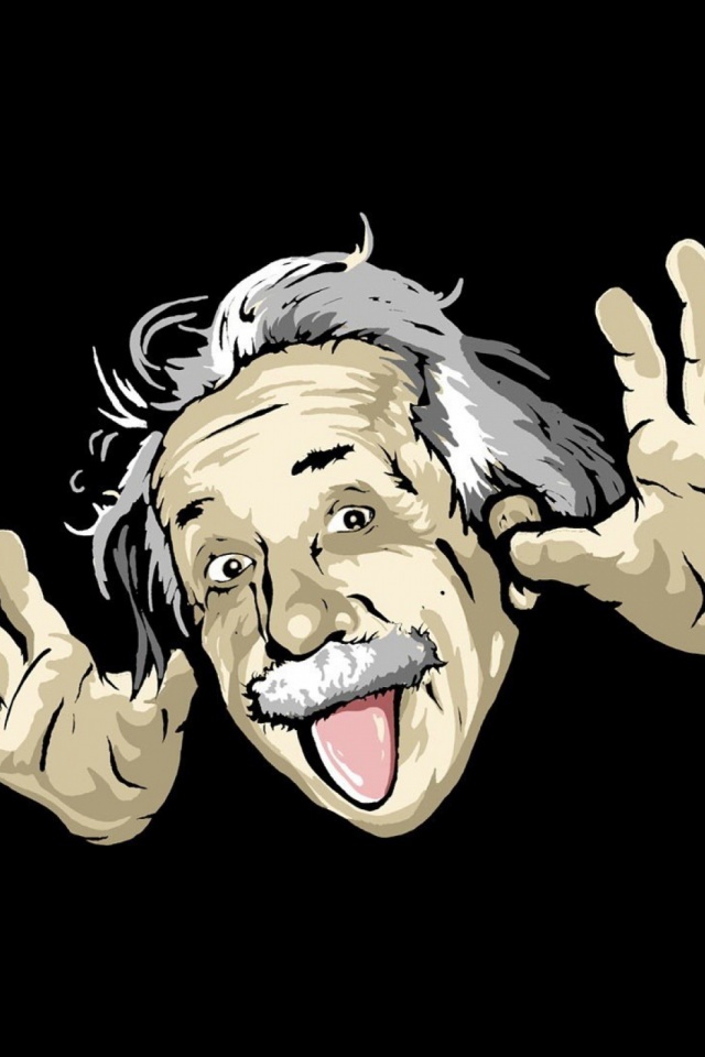 1301119壁紙のダウンロード有名人, アルバート・アインシュタイン, 科学的, 似顔絵-スクリーンセーバーと写真を無料で
