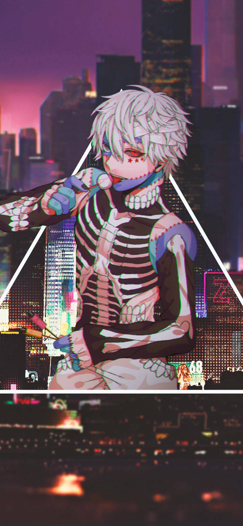 Handy-Wallpaper Animes, Ken Kanek, Tokyo Ghoul kostenlos herunterladen.