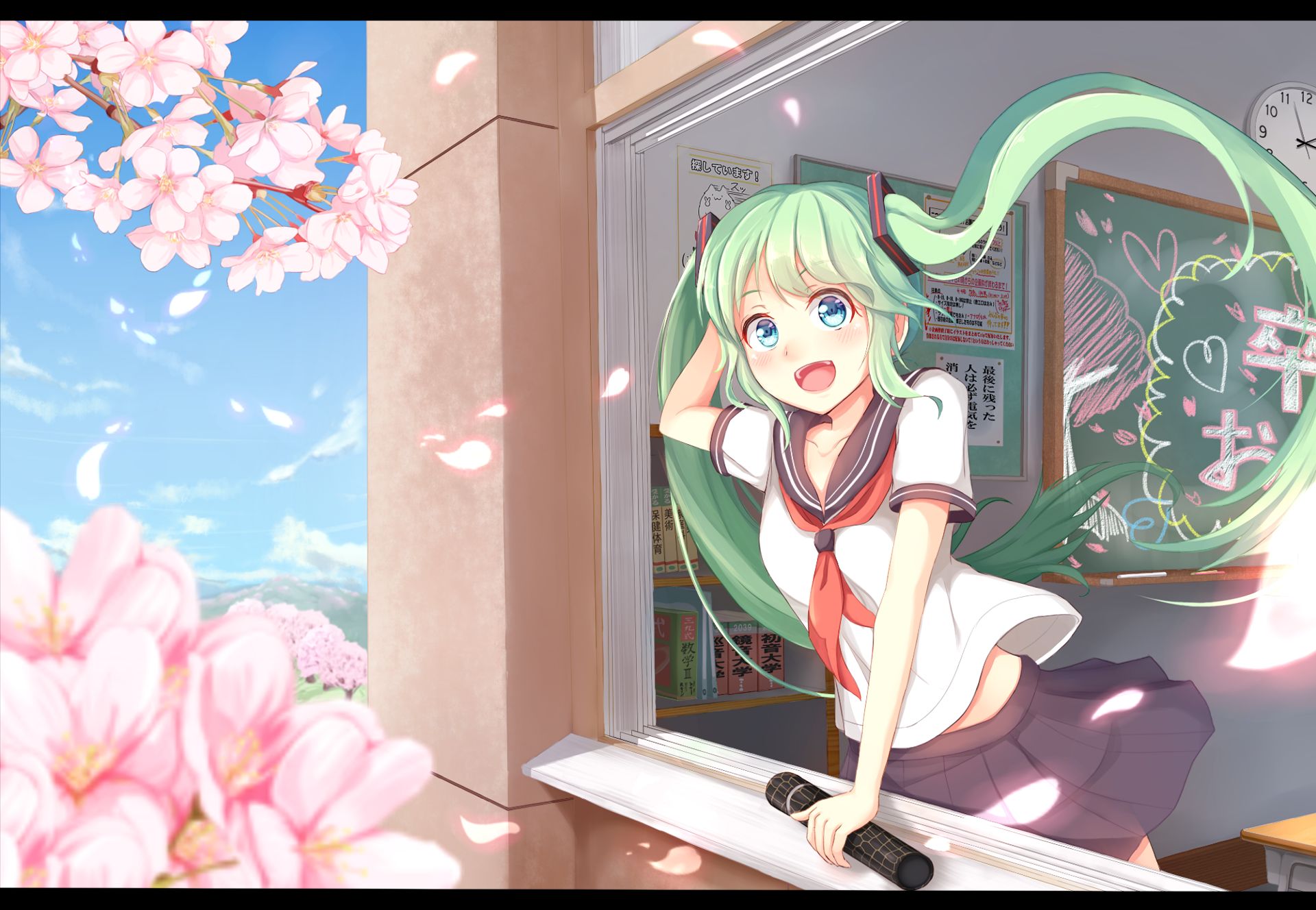 Téléchargez gratuitement l'image Vocaloïde, Animé, Hatsune Miku sur le bureau de votre PC