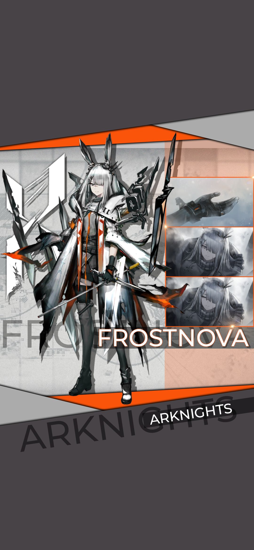 Melhores papéis de parede de Frostnova (Arknights) para tela do telefone