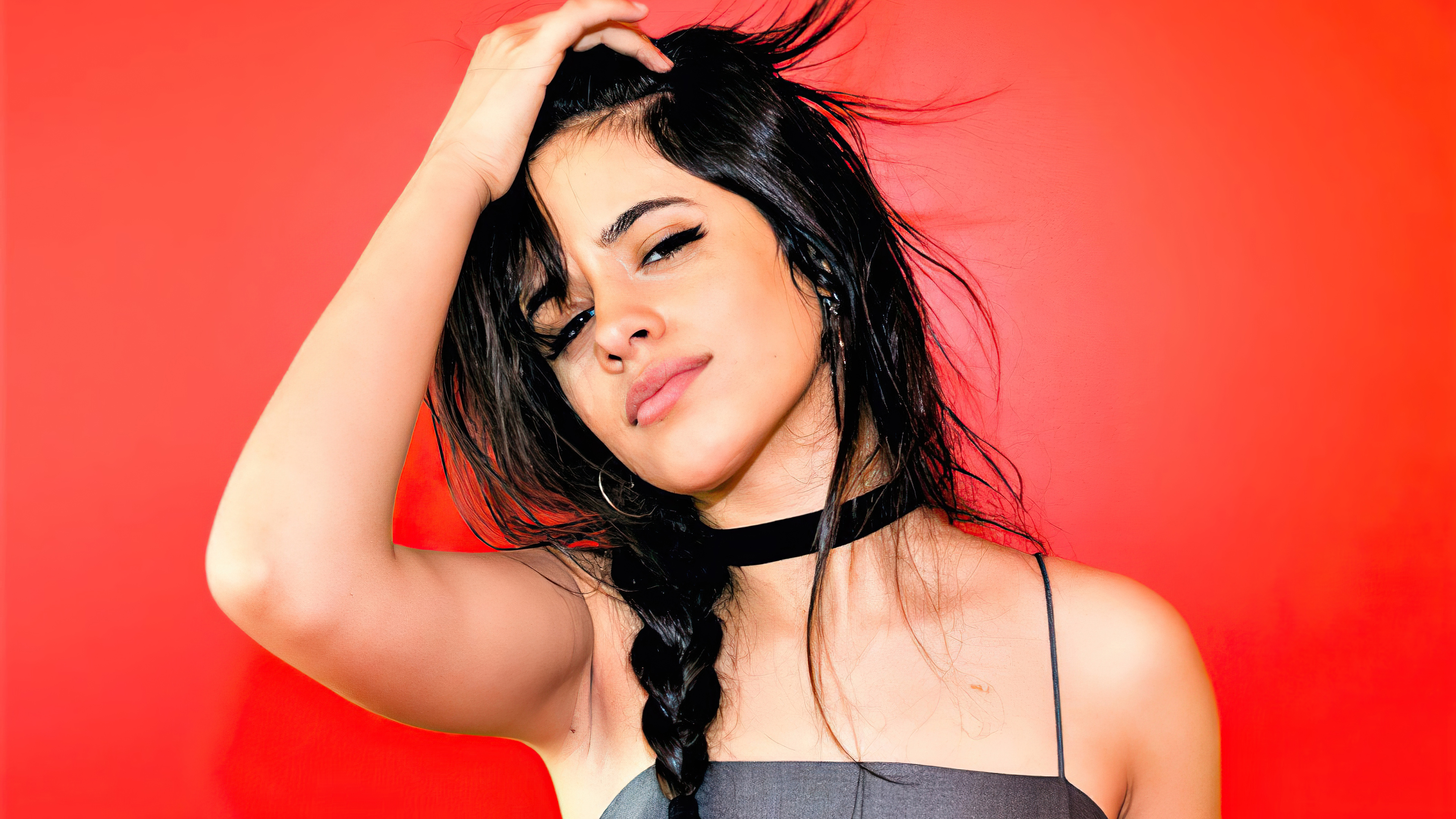 Laden Sie das Musik, Sänger, Flechten, Amerikanisch, Schwarzes Haar, Camila Cabello-Bild kostenlos auf Ihren PC-Desktop herunter