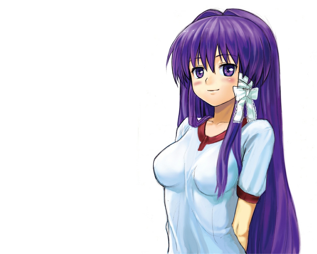 Handy-Wallpaper Animes, Kyou Fujibayashi, Clannad kostenlos herunterladen.