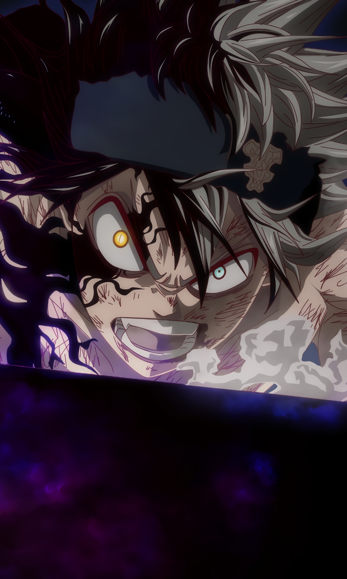 Handy-Wallpaper Animes, Asta (Schwarzklee), Black Clover kostenlos herunterladen.