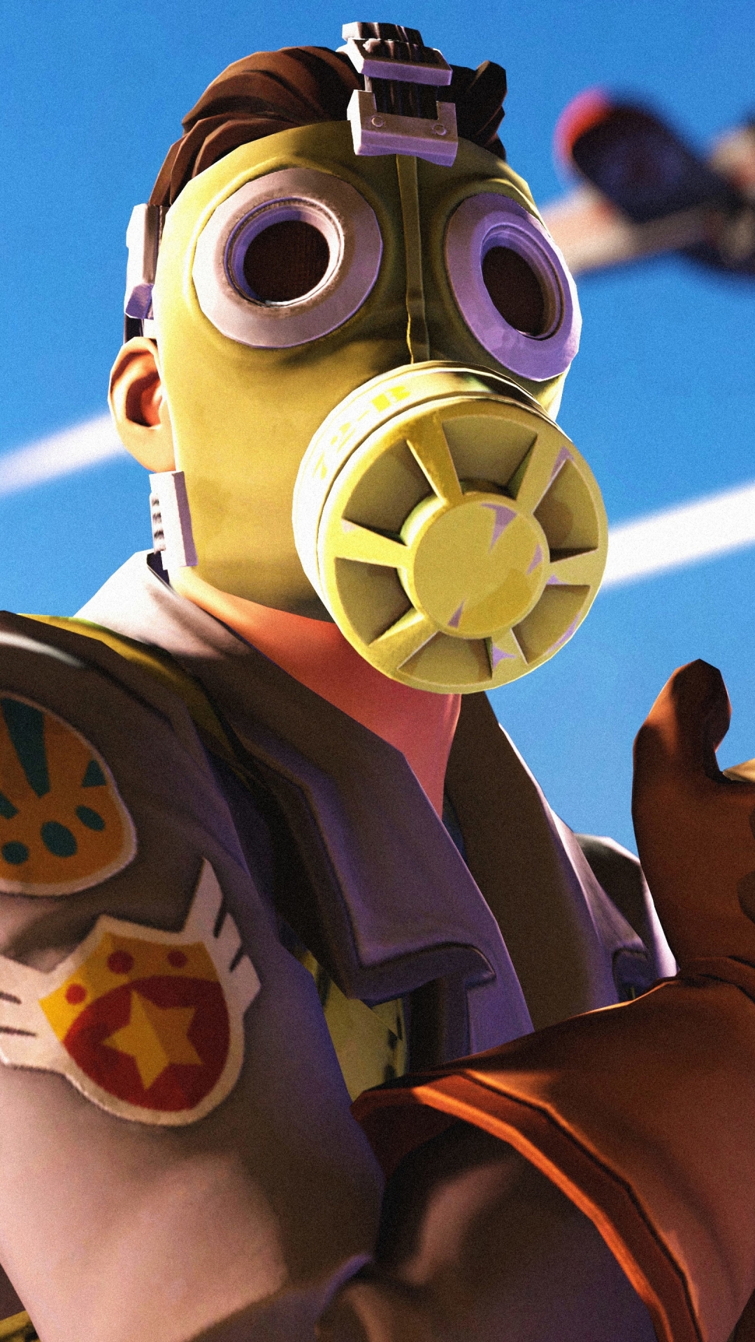 Handy-Wallpaper Computerspiele, Fortnite kostenlos herunterladen.