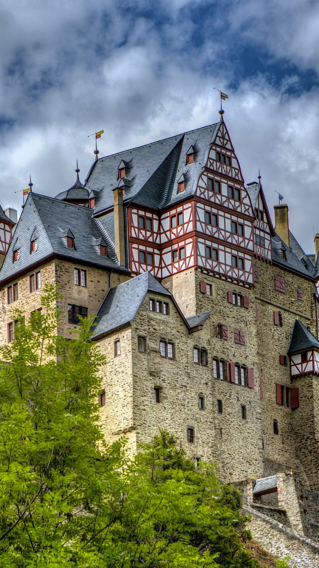 Baixar papel de parede para celular de Arquitetura, Castelos, Alemanha, Castelo, Feito Pelo Homem, Castelo De Eltz gratuito.