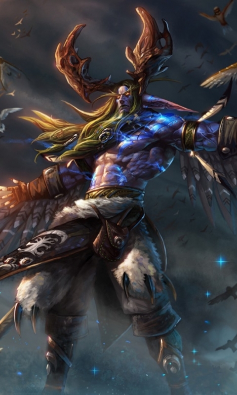 Descarga gratuita de fondo de pantalla para móvil de Warcraft, Videojuego, World Of Warcraft, Malfurion Stormrage.