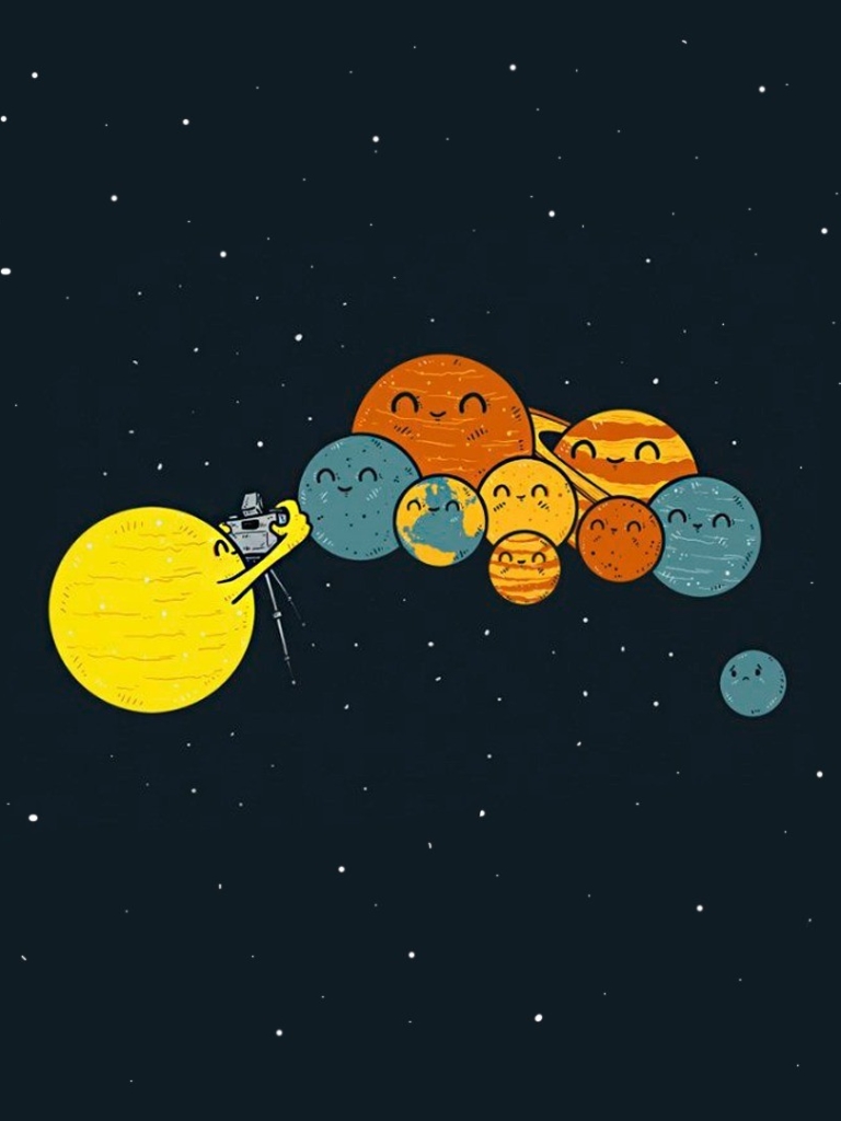 Download mobile wallpaper Space, Humor for free.