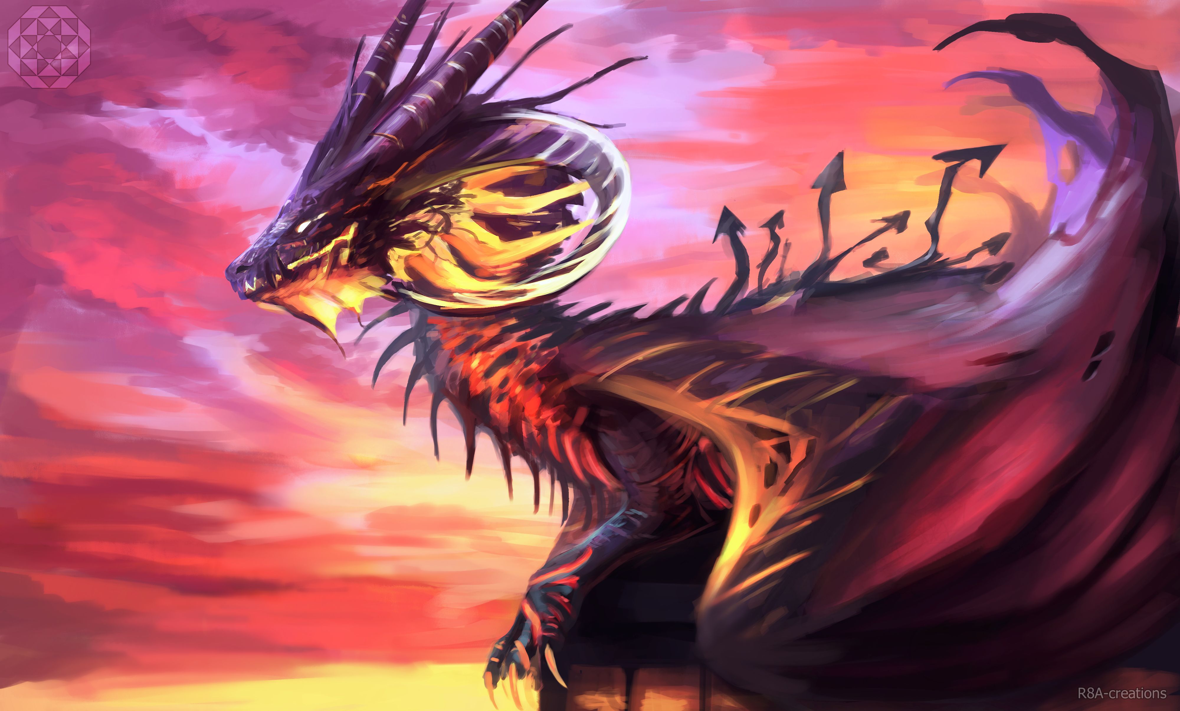 Free download wallpaper Fantasy, Dragon on your PC desktop