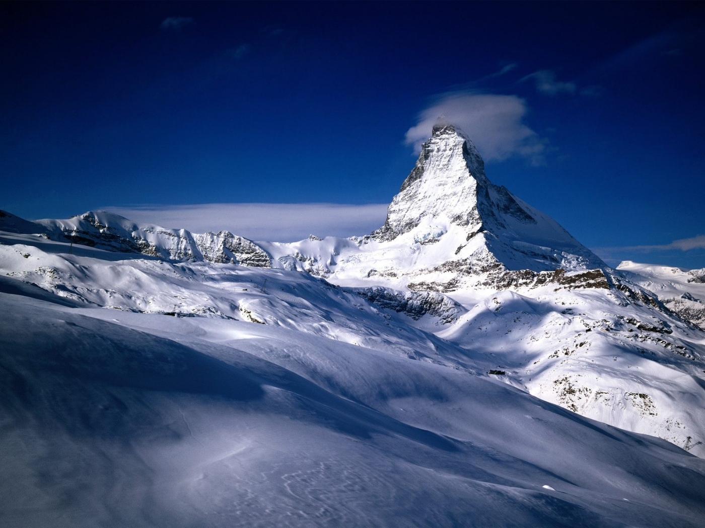 無料モバイル壁紙山脈, 雪, 自然, 風景をダウンロードします。
