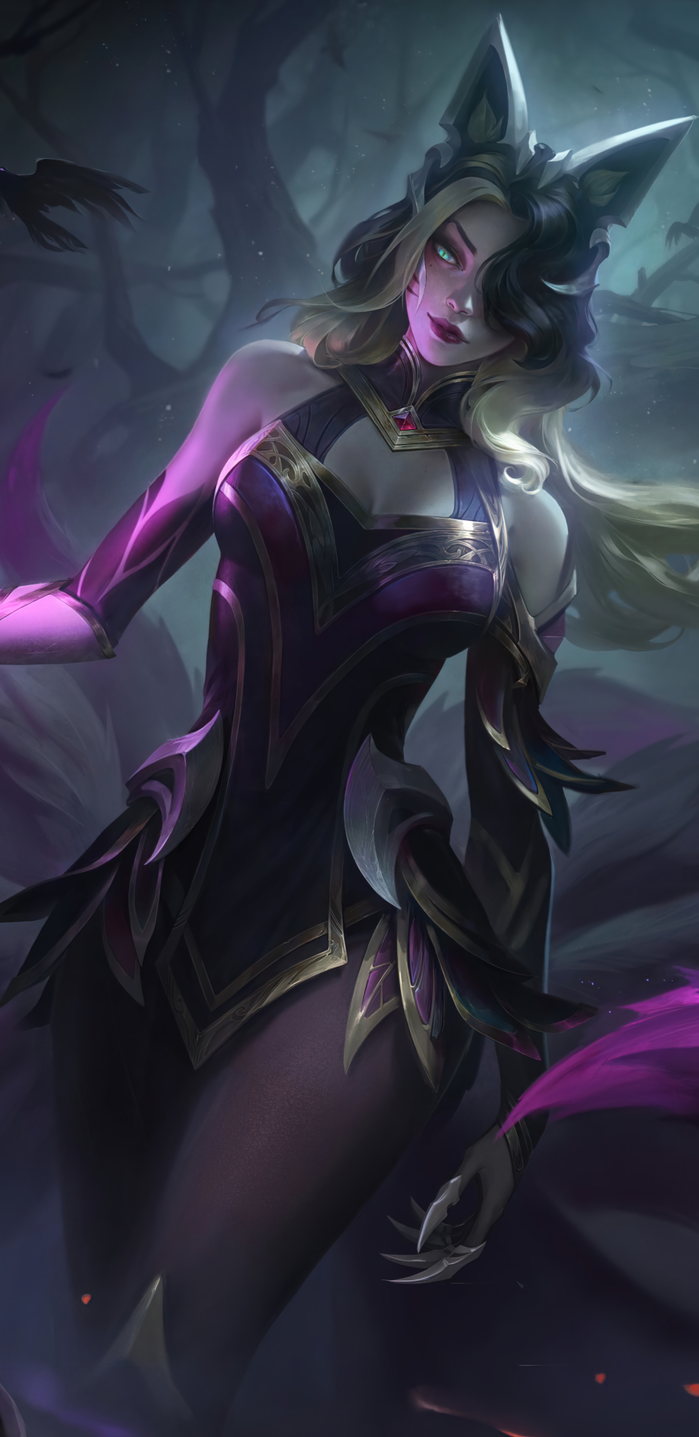 Handy-Wallpaper League Of Legends, Computerspiele, Ahri (Liga Der Legenden) kostenlos herunterladen.